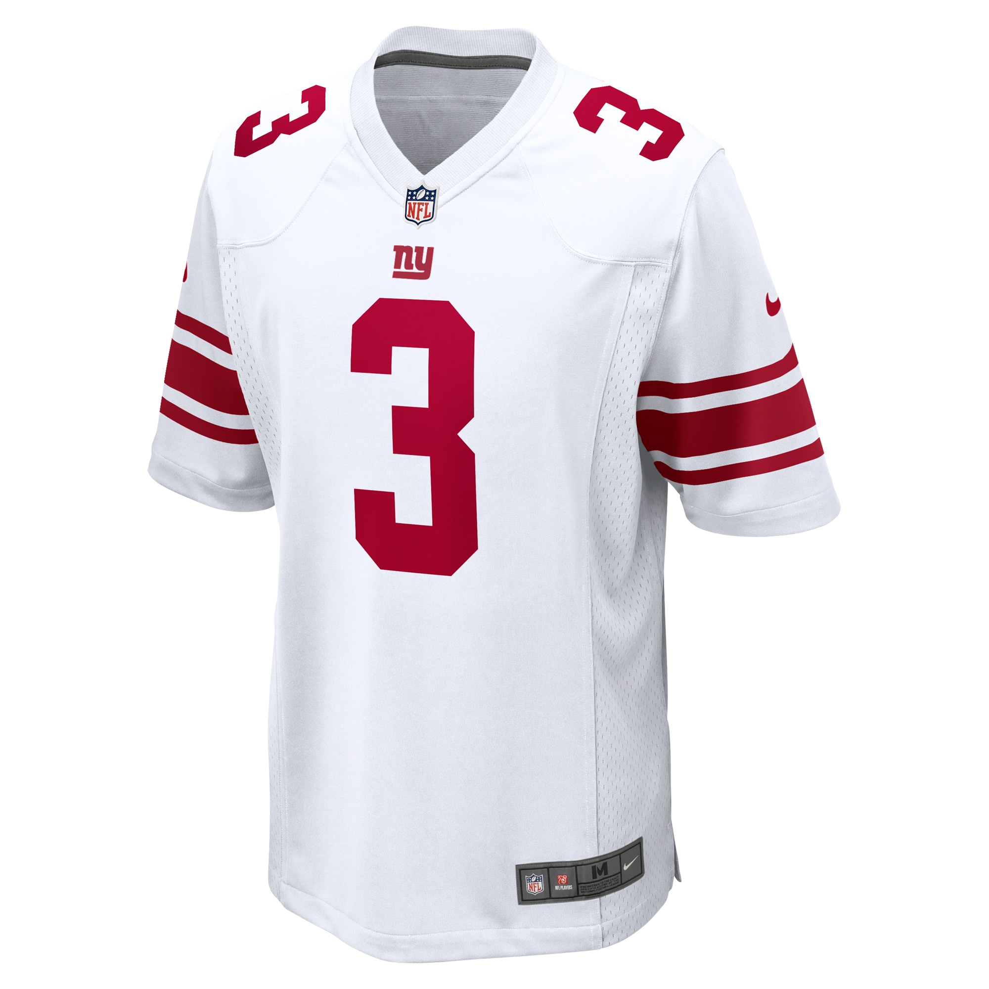 Alternative view of Men's New York Giants Deonte Banks White Game Jersey JS9524 nicesnker