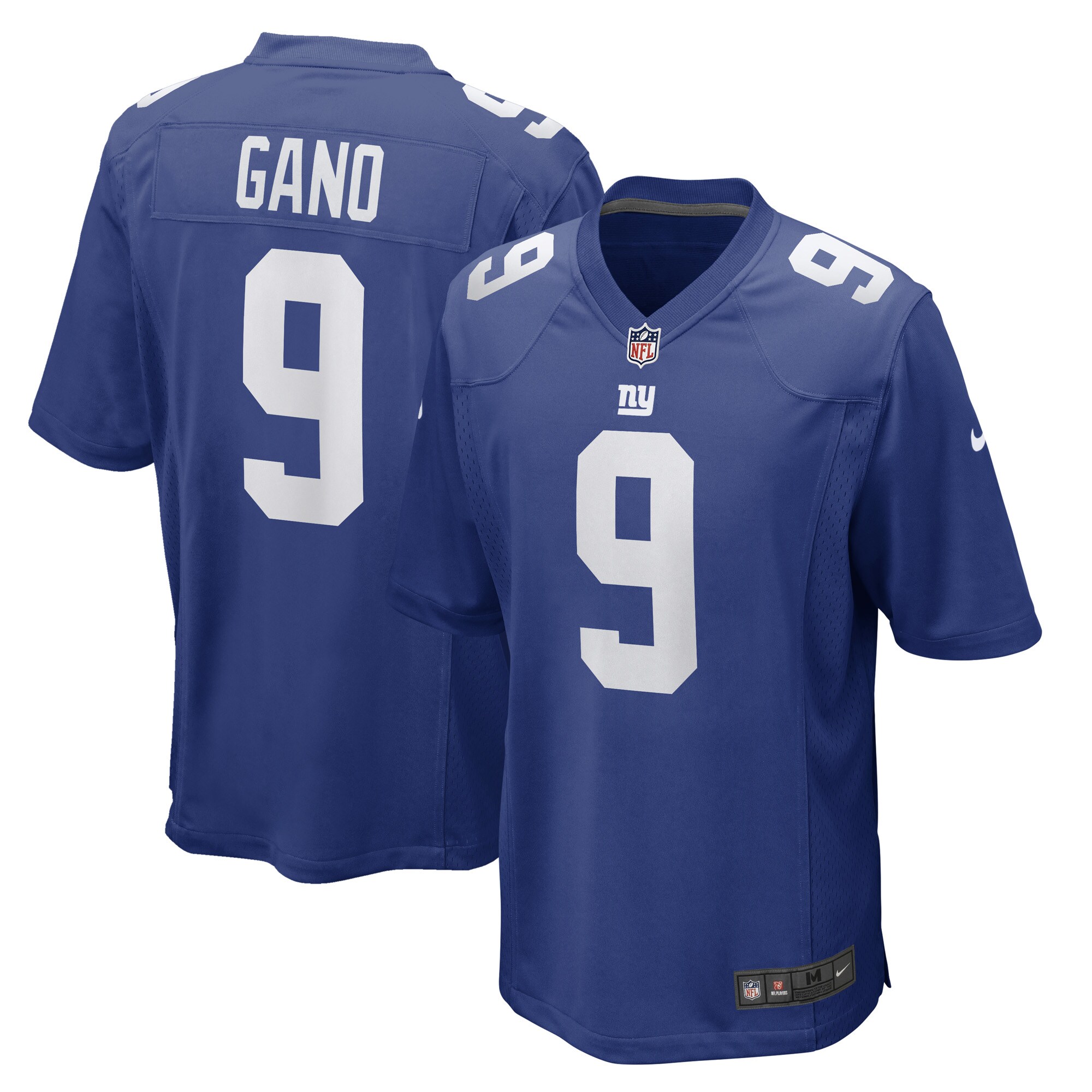 Men's New York Giants Graham Gano Royal Team Game Player Jersey JS8381 nicesnker