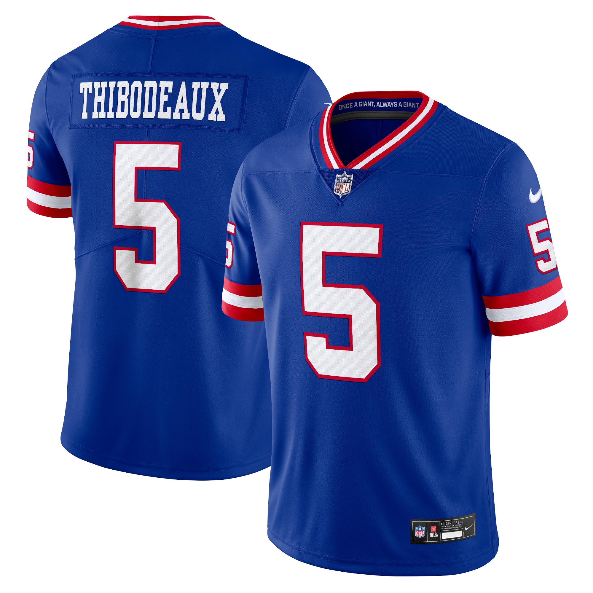 Men's New York Giants Kayvon Thibodeaux Royal Alternate Vapor Untouchable Limited Jersey JS5653 nicesnker