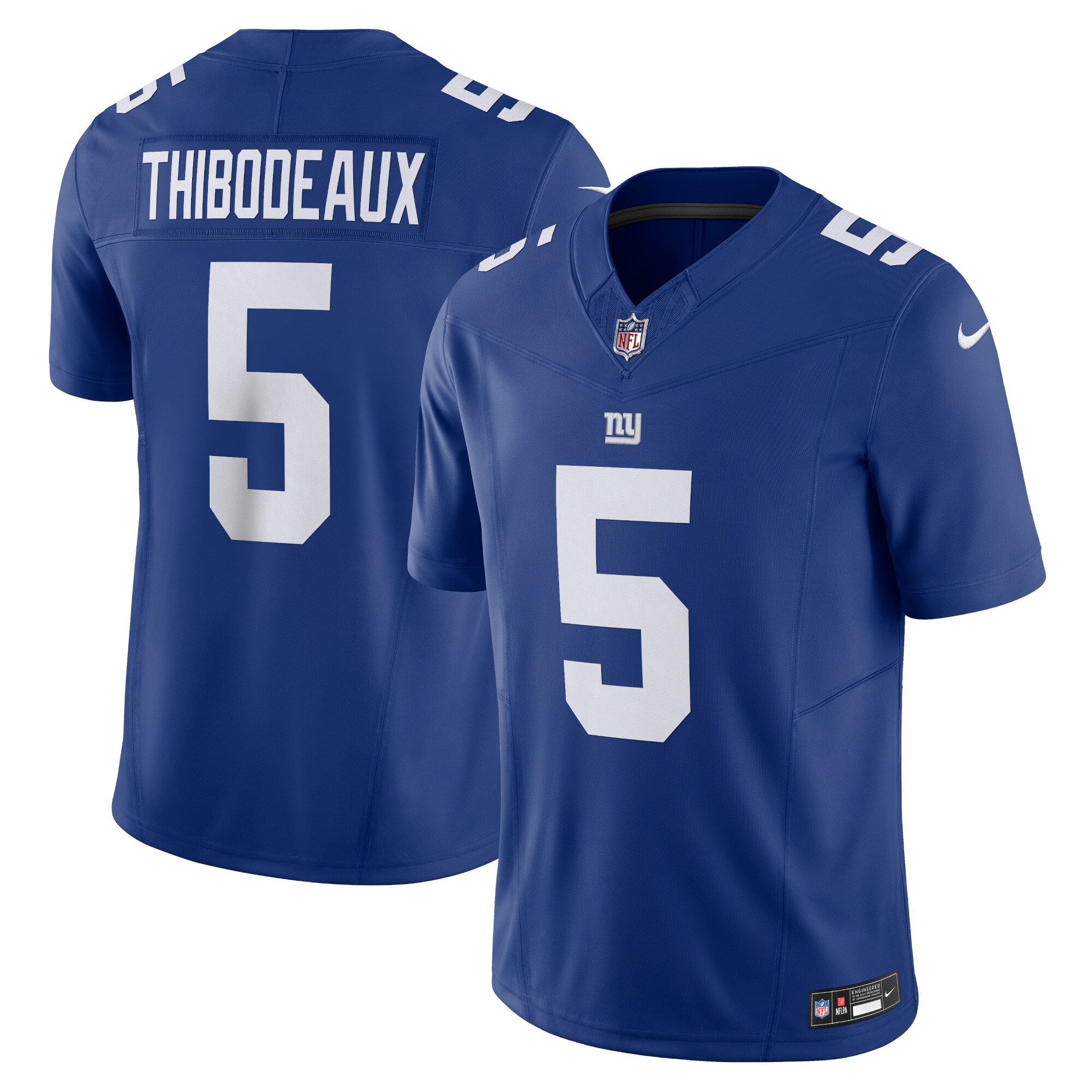 Men's New York Giants Kayvon Thibodeaux Royal Vapor F.U.S.E. Limited Jersey JS2328 nicesnker