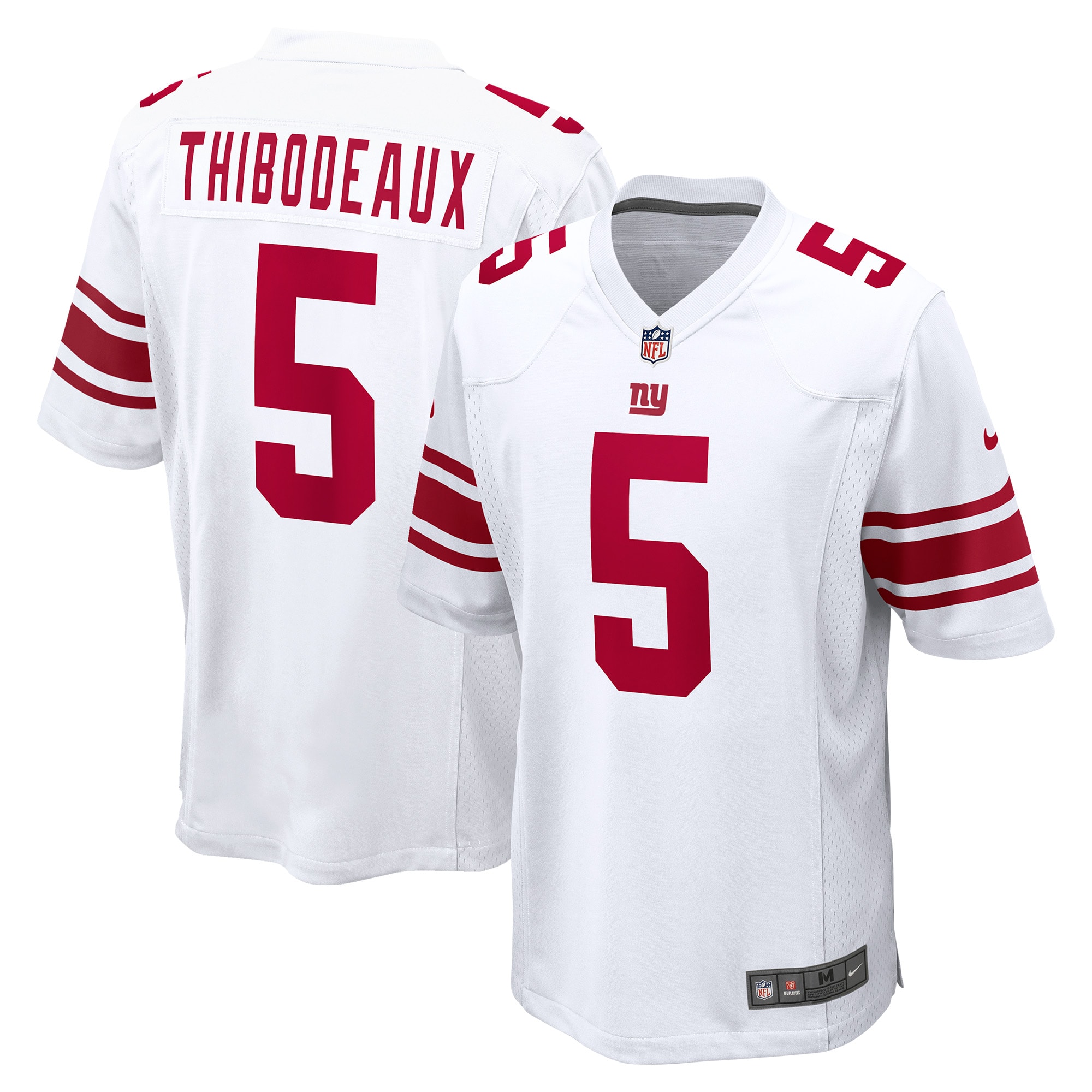Men's New York Giants Kayvon Thibodeaux White Player Game Jersey JS9749 nicesnker