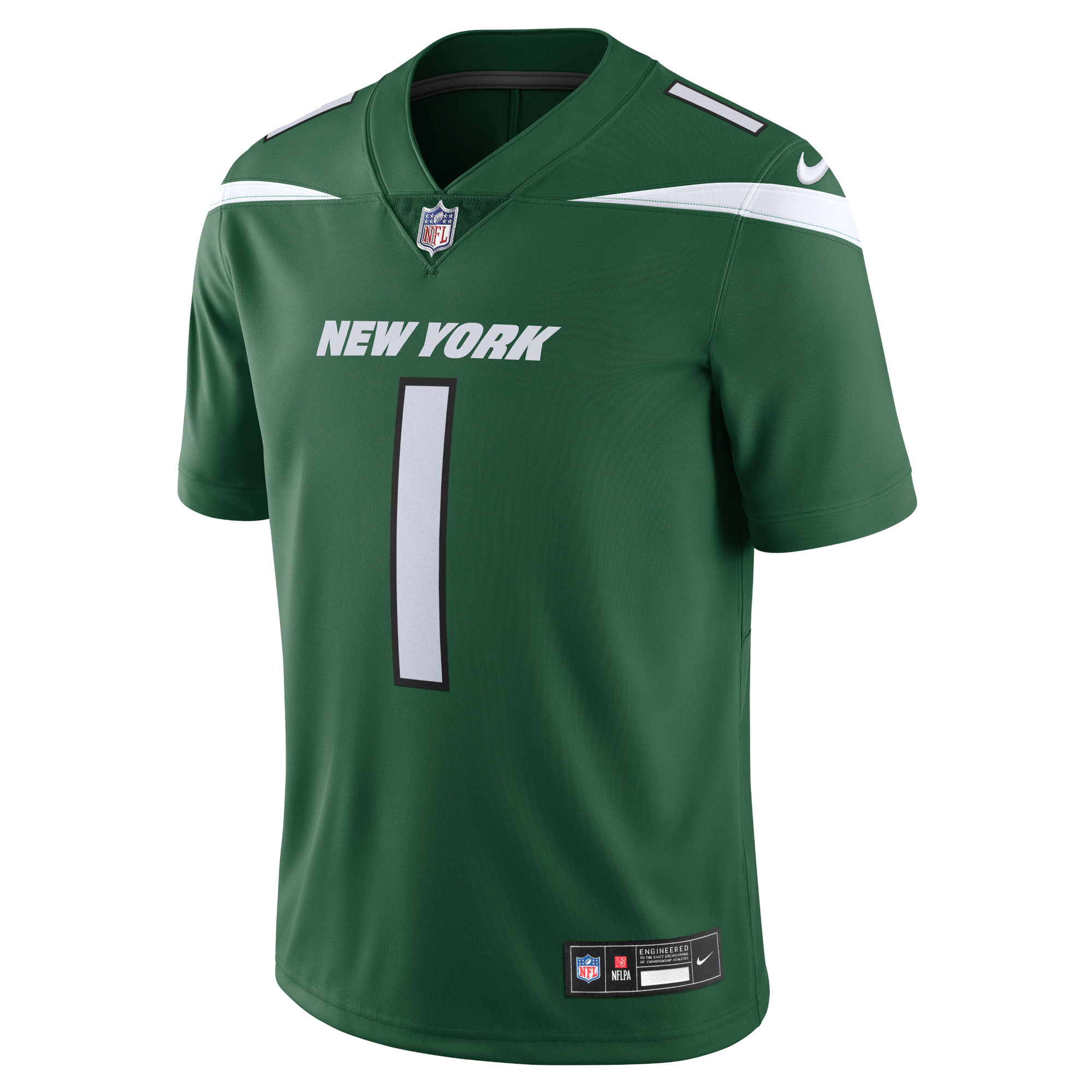 Alternative view of Men's New York Jets Ahmad Sauce Gardner Gotham Green Vapor Untouchable Limited Jersey JS6001 nicesnker