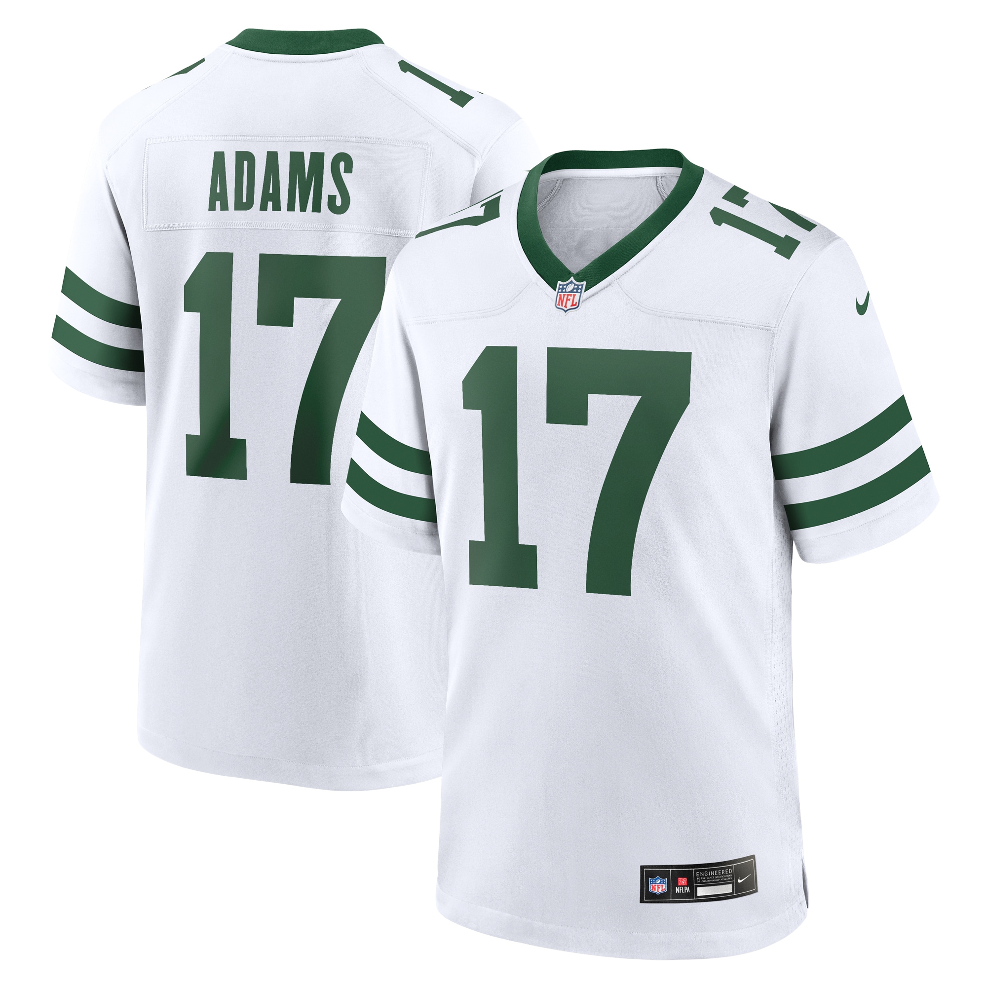 Men's New York Jets Davante Adams Legacy White Game Jersey JS1337 nicesnker