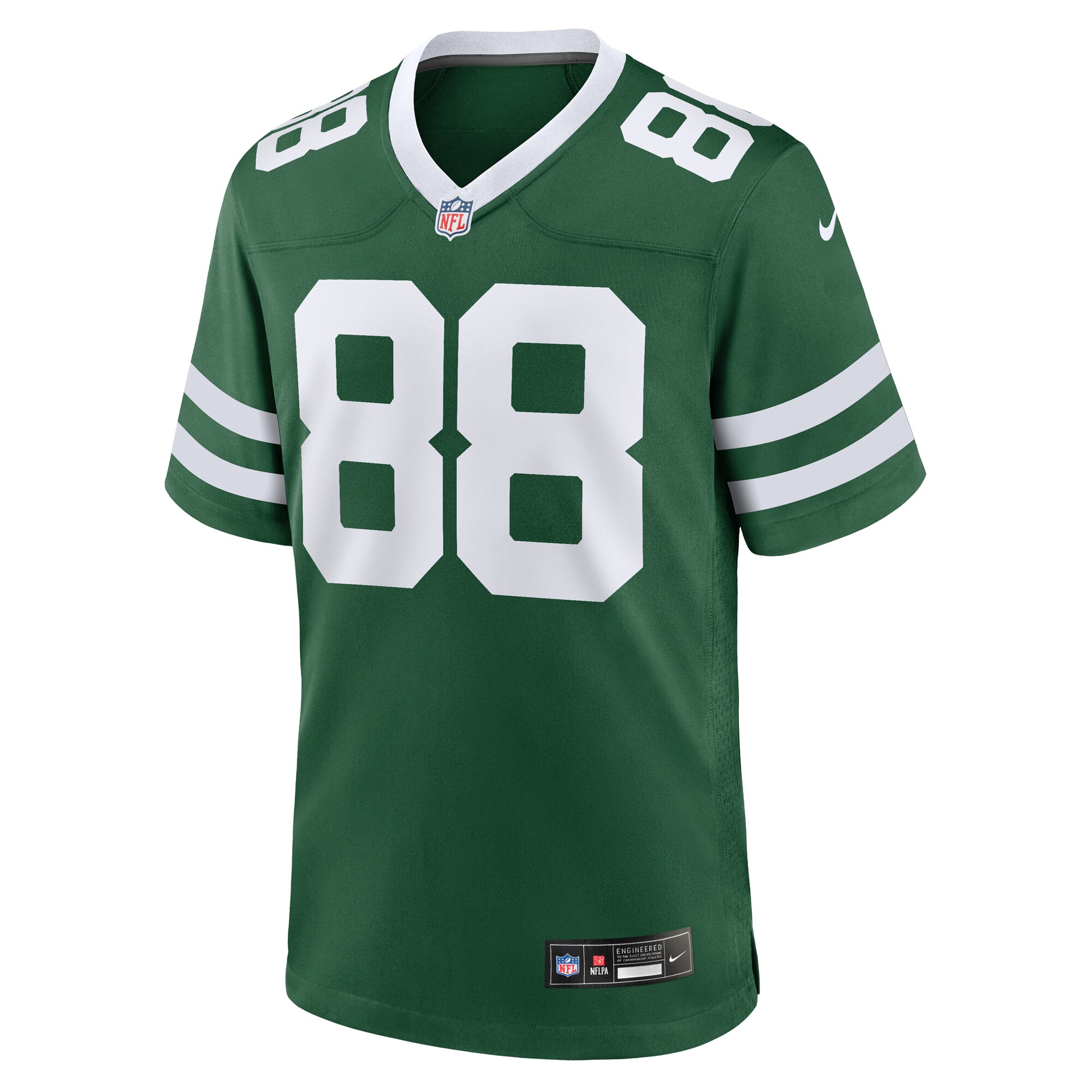Alternative view of Men's New York Jets Kenny Yeboah Legacy Green Team Game Jersey JS1872 nicesnker