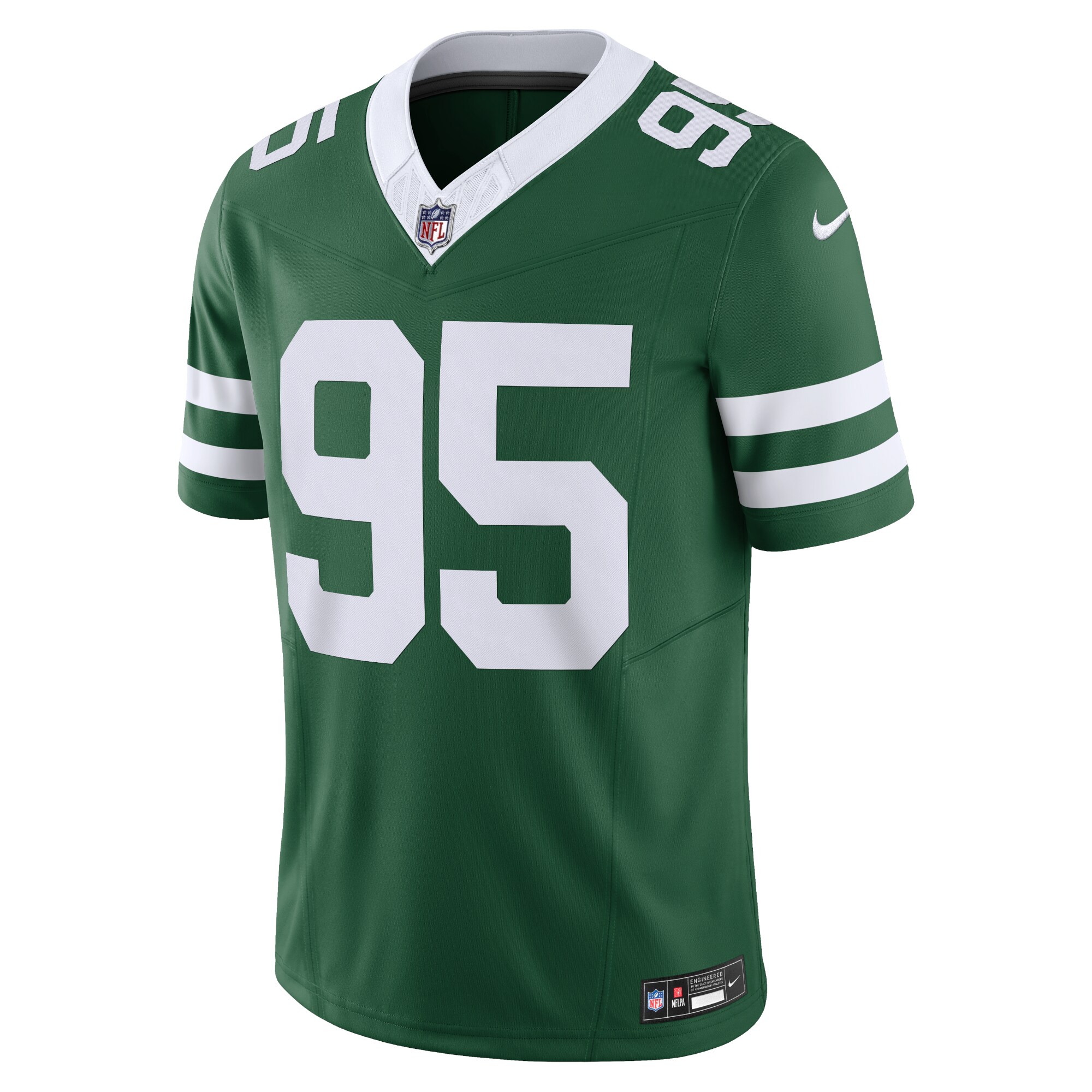 Alternative view of Men's New York Jets Quinnen Williams Legacy Green Vapor F.U.S.E. Limited Jersey JS1417 nicesnker