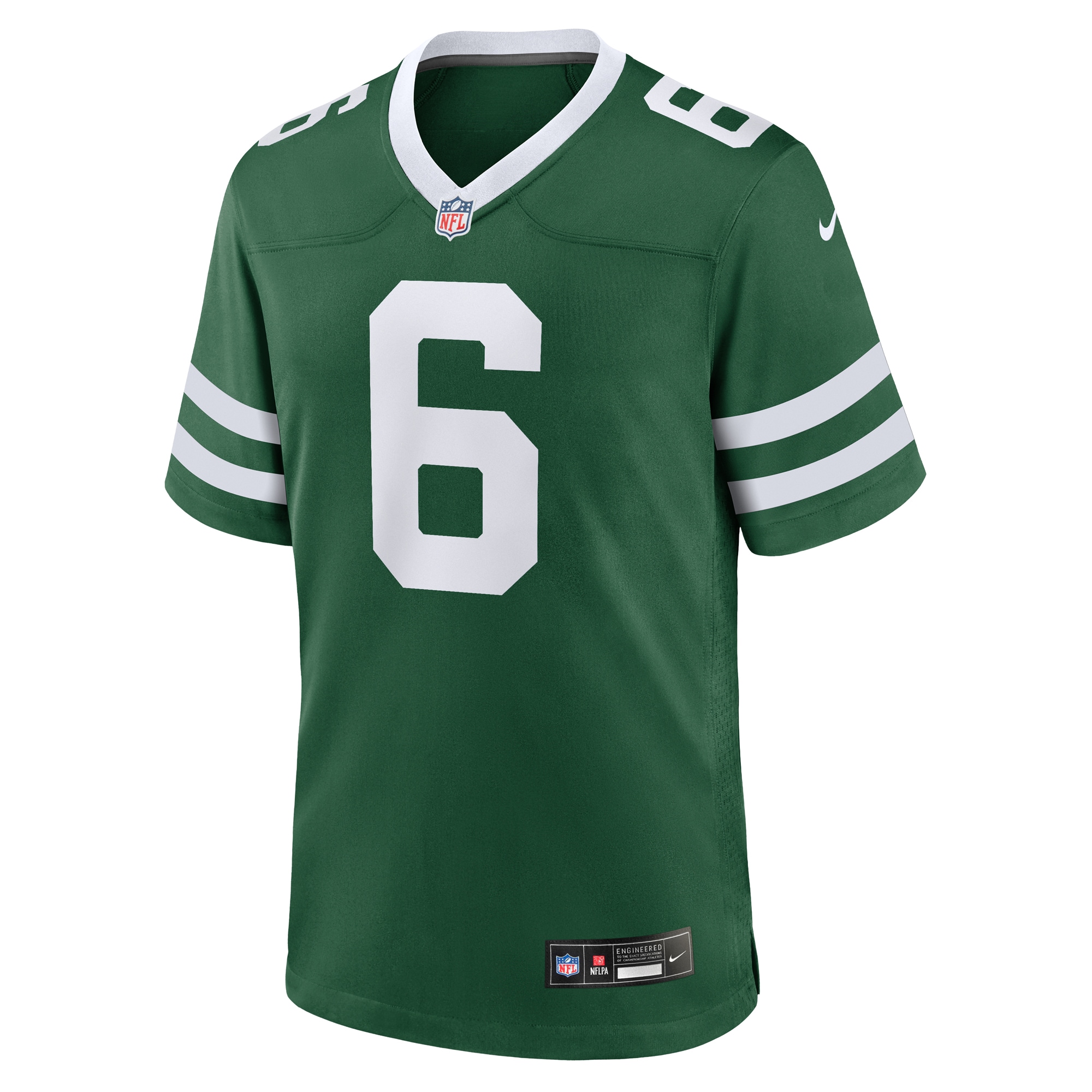 Alternative view of Men's New York Jets Thomas Morstead Legacy Green Team Game Jersey JS5850 nicesnker