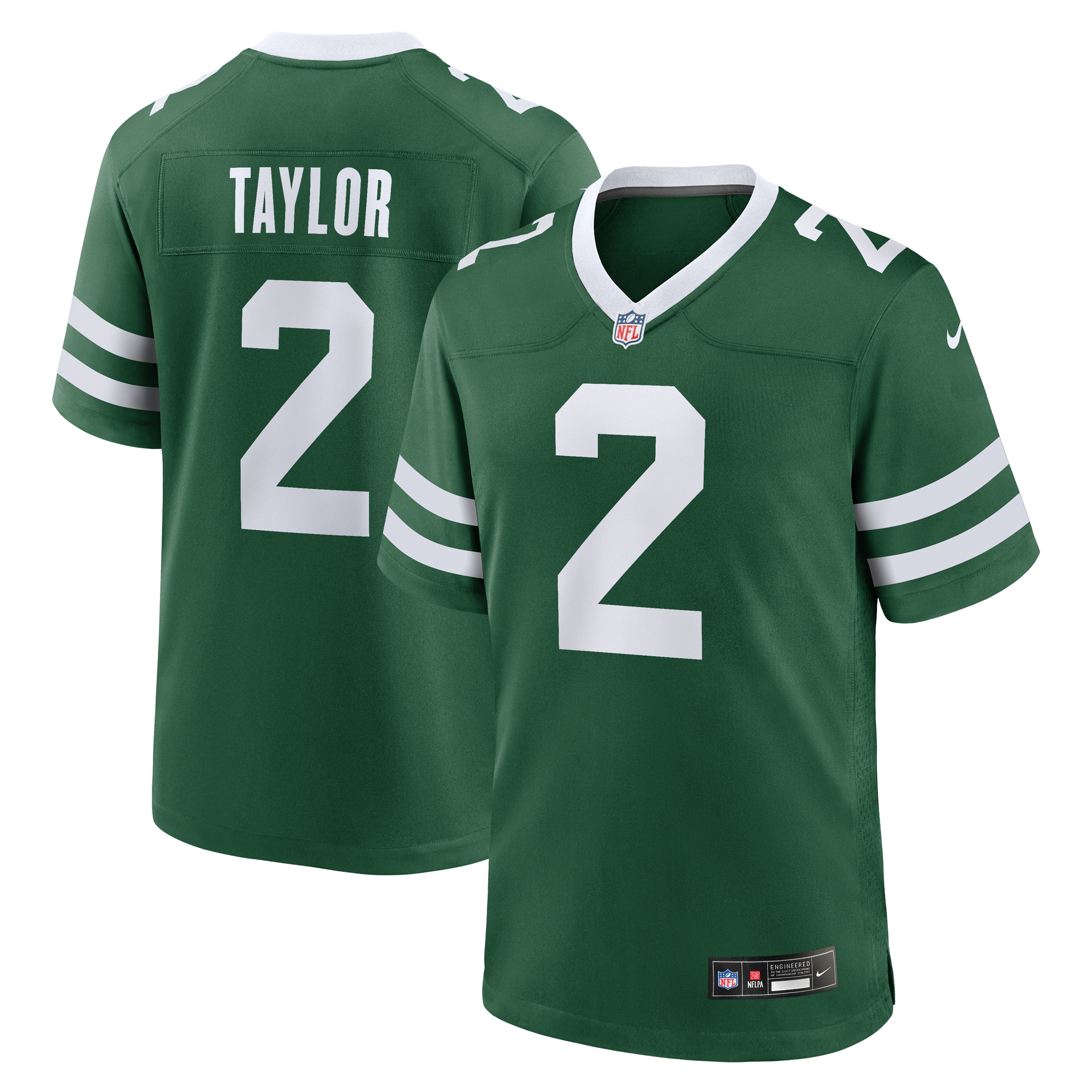 Men's New York Jets Tyrod Taylor Legacy Green Team Game Jersey JS3524 nicesnker