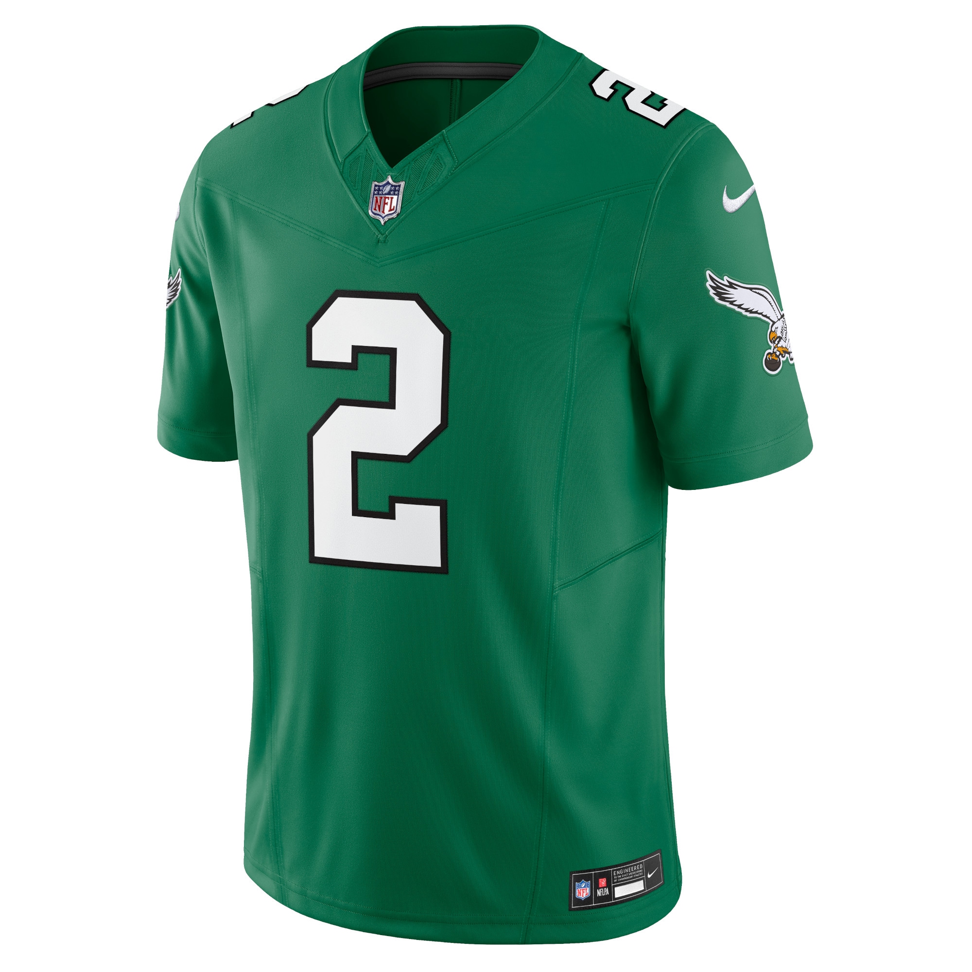 Alternative view of Men's Philadelphia Eagles Darius Slay Jr. Kelly Green Vapor F.U.S.E. Limited Jersey JS6325 nicesnker