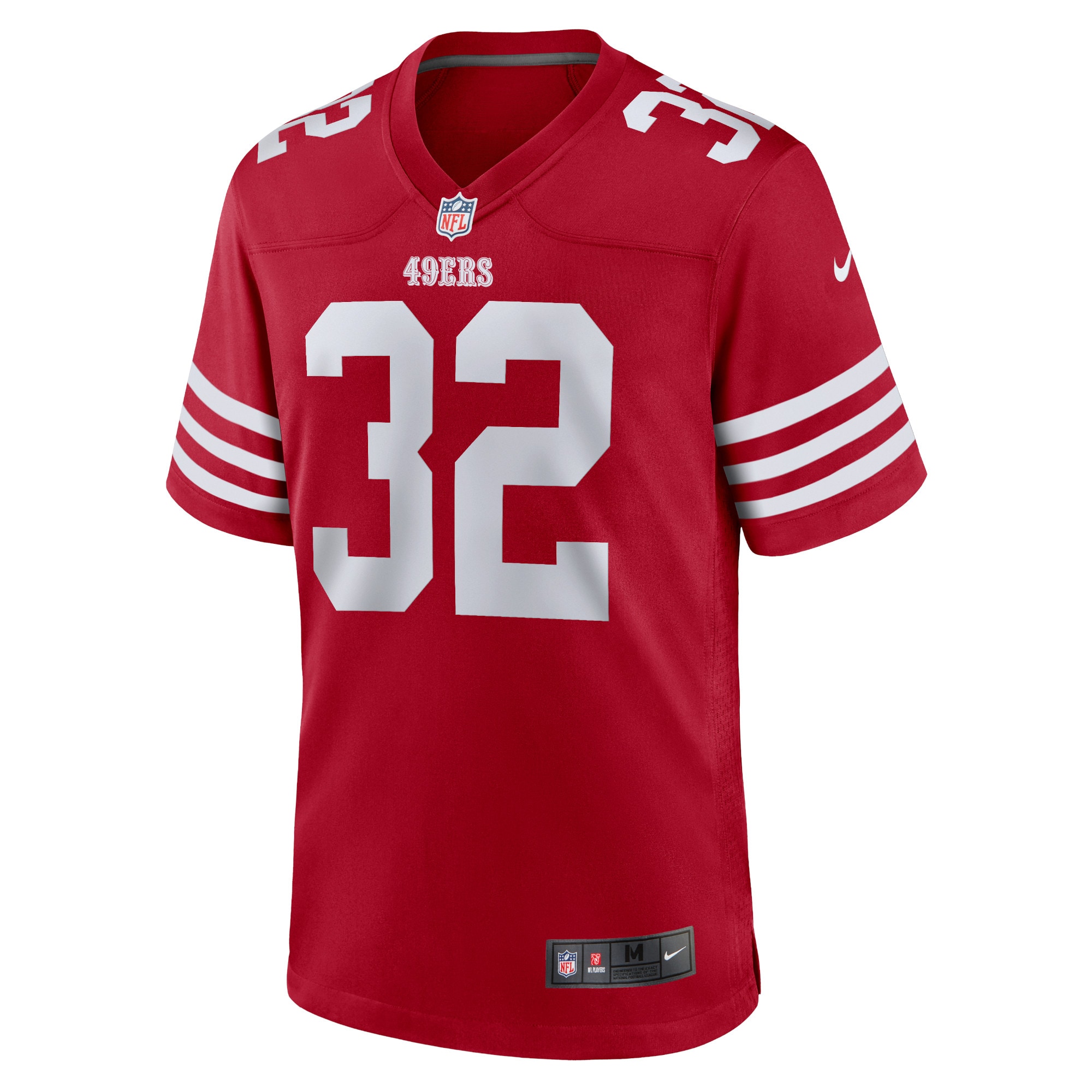 Alternative view of Men's San Francisco 49ers Ricky Watters Scarlet Retired Player Game Jersey JS8575 nicesnker