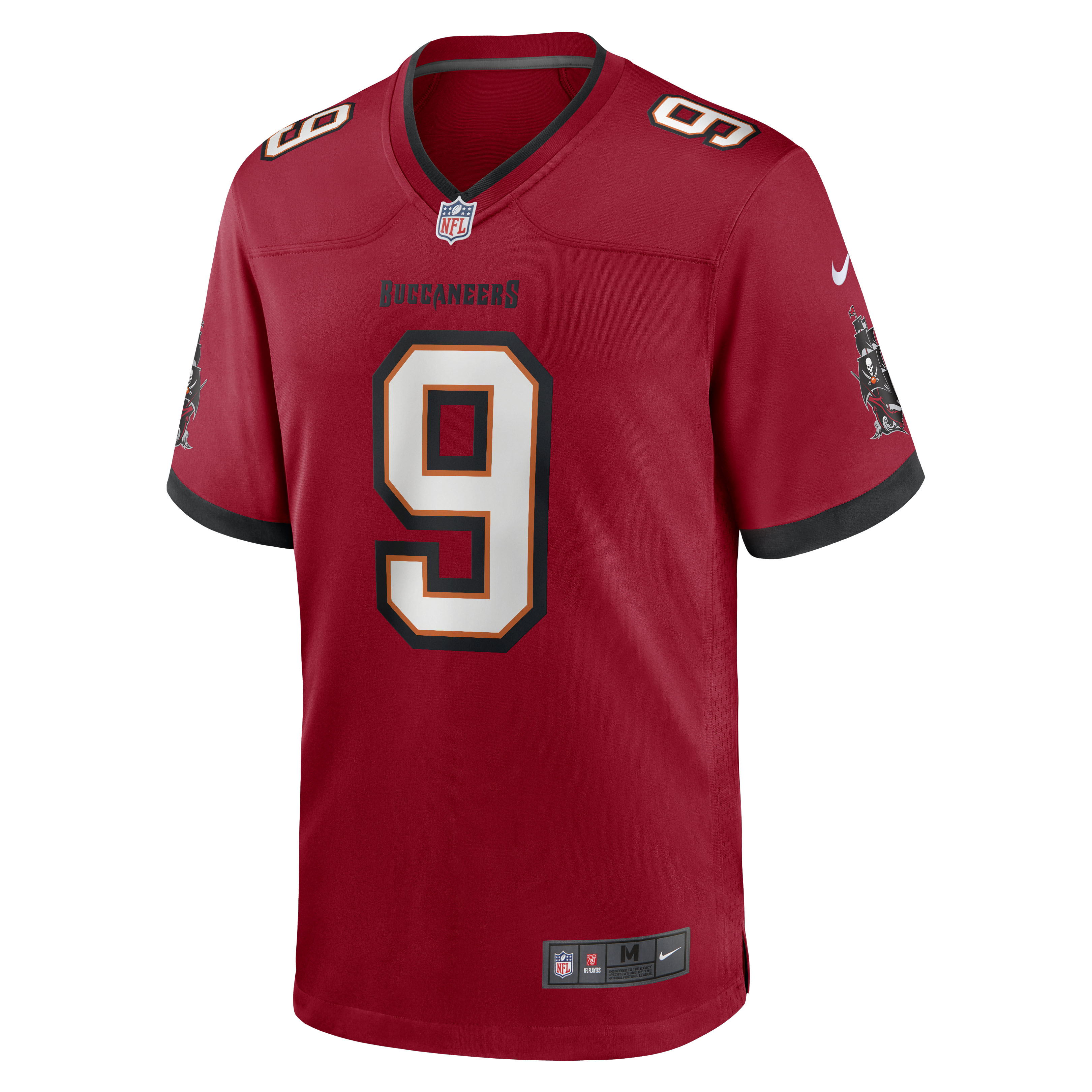Alternative view of Men's Tampa Bay Buccaneers Joe Tryon-Shoyinka Red Game Jersey JS4618 nicesnker
