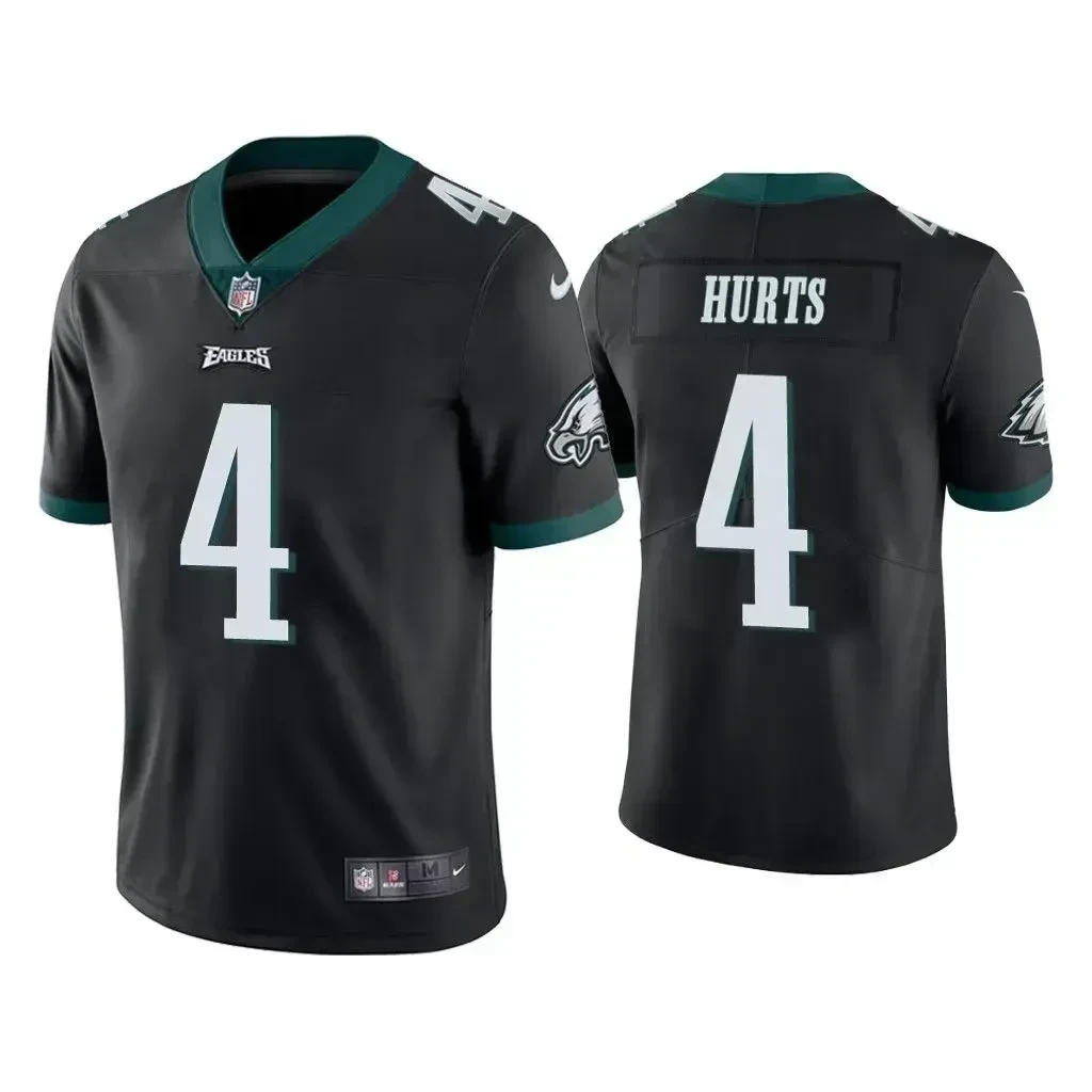 Men's Vapor Jalen Hurts Eagles Black Jersey JS6567 nicesnker