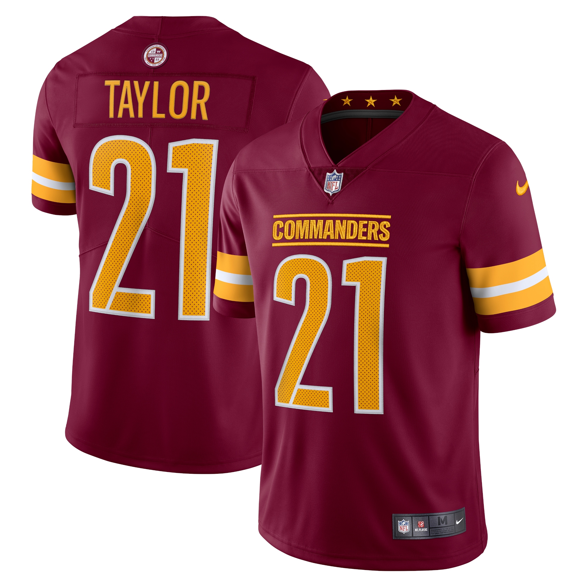 Men's Washington Commanders Sean Taylor Burgundy 2022 Home Retired Player Limited Jersey JS3037 nicesnker