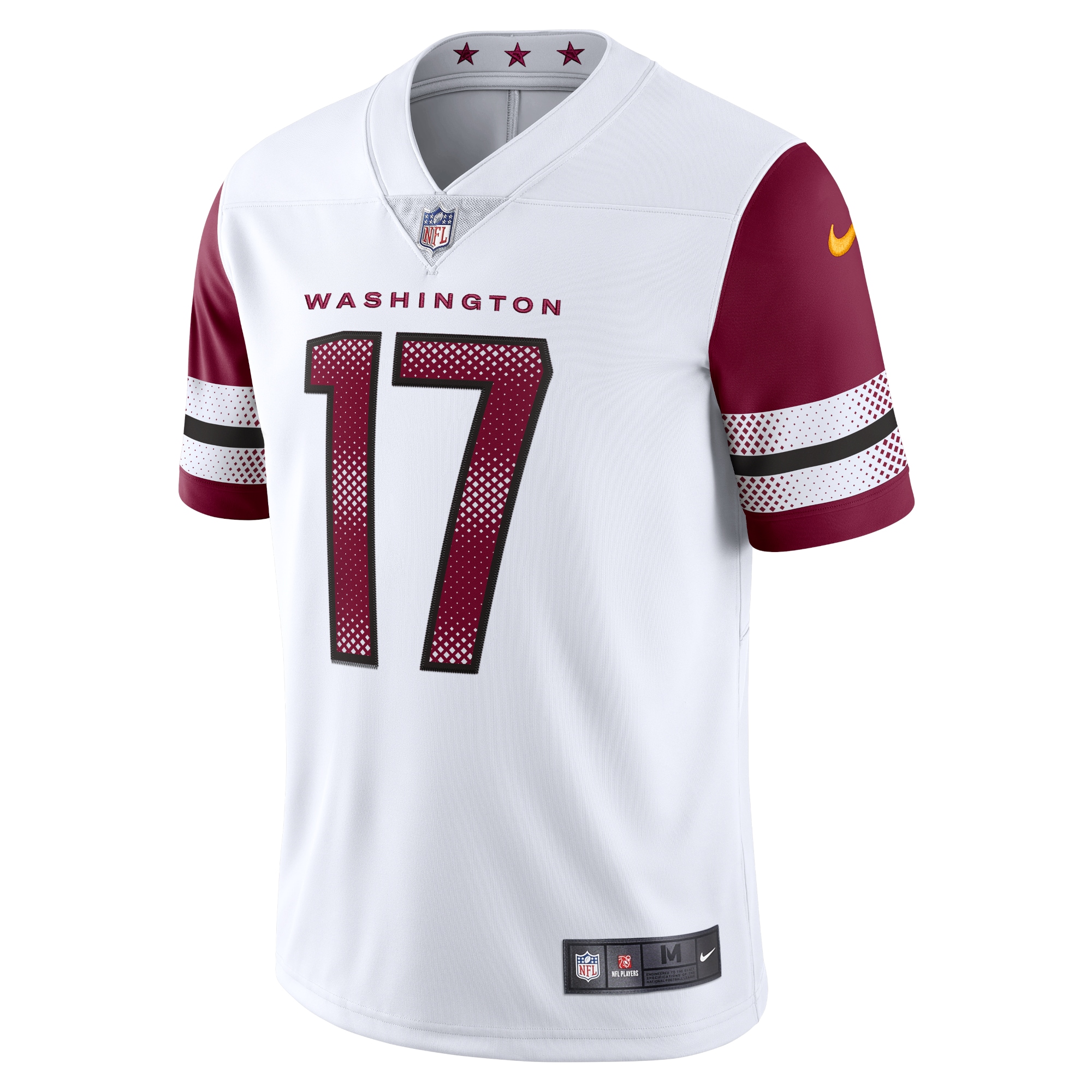 Alternative view of Men's Washington Commanders Terry McLaurin White Vapor Limited Jersey JS6340 nicesnker