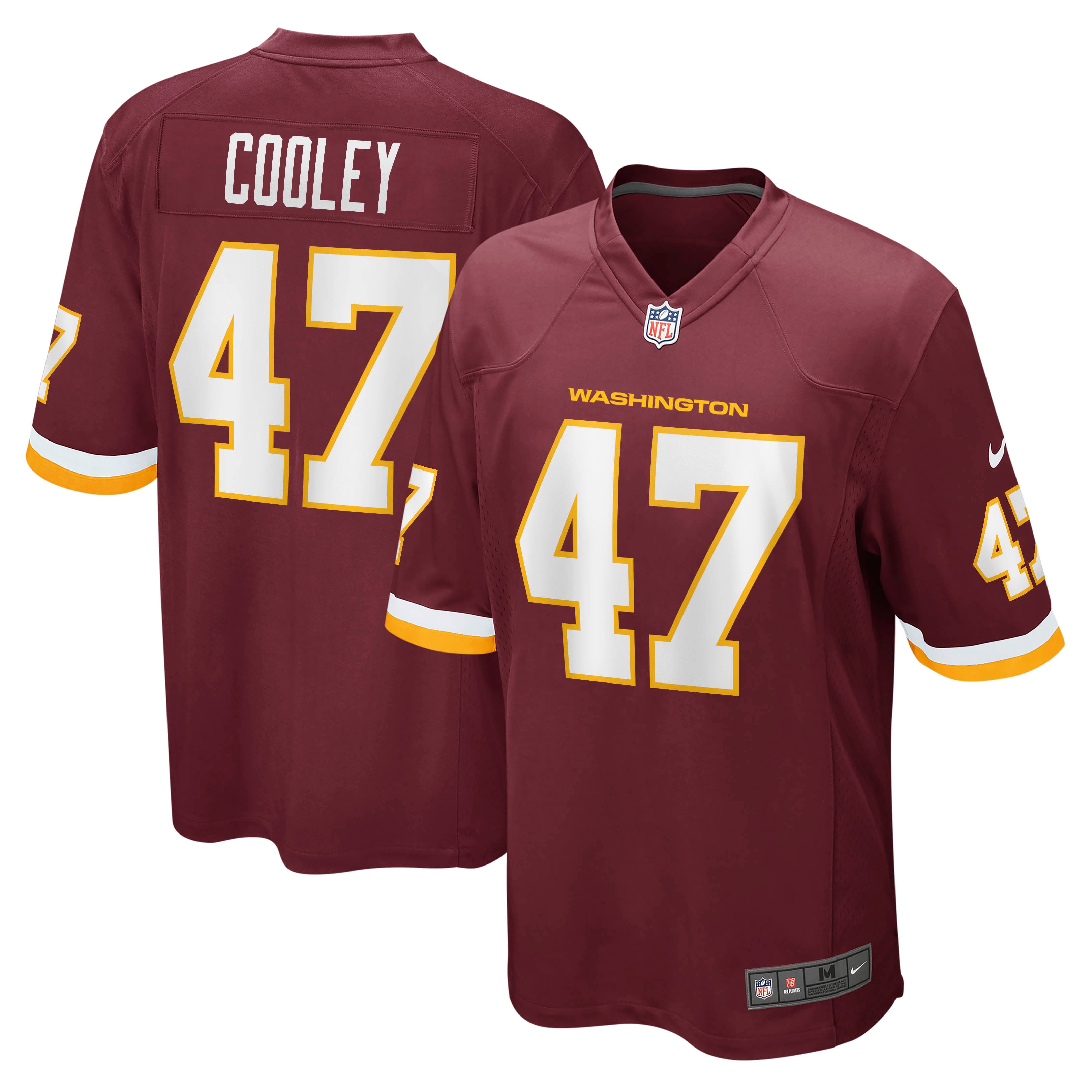 Men's Washington Football Team Chris Cooley Burgundy Retired Player Jersey JS1908 nicesnker
