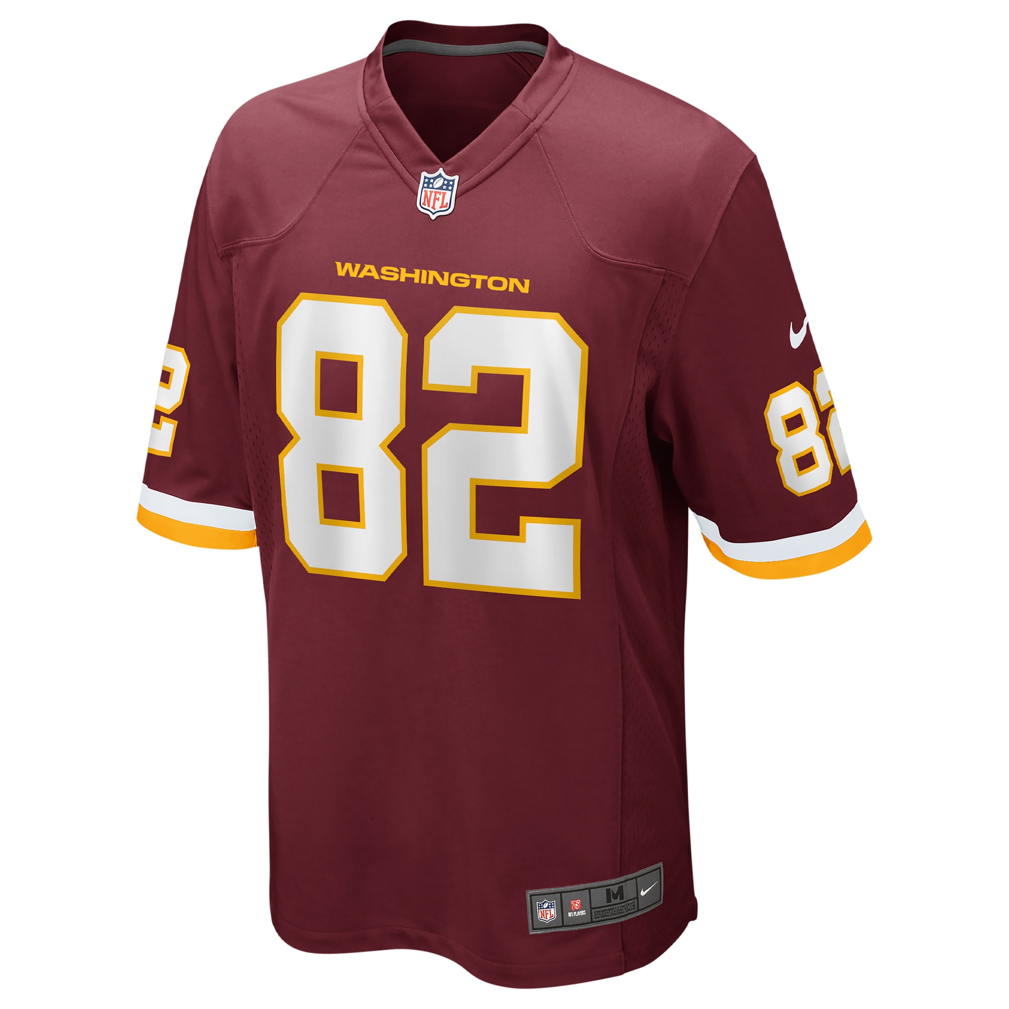 Alternative view of Men's Washington Football Team Logan Thomas Burgundy Jersey JS1638 nicesnker