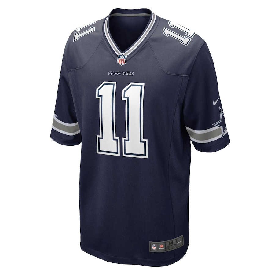 Alternative view of Micah Parsons 11 Dallas Cowboys YOUTH Game Jersey - Navy JS3057 nicesnker
