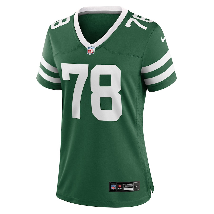 Alternative view of Morgan Moses 78 New York Jets Women's Team Game Jersey - Legacy Green JS8950 nicesnker