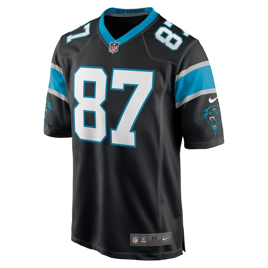 Alternative view of Muhsin Muhammad 87 Carolina Panthers Men Retired Jersey - Black JS2754 nicesnker