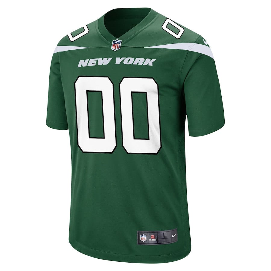 Alternative view of New York Jets Men Game Custom Jersey - Gotham Green JS1483 nicesnker
