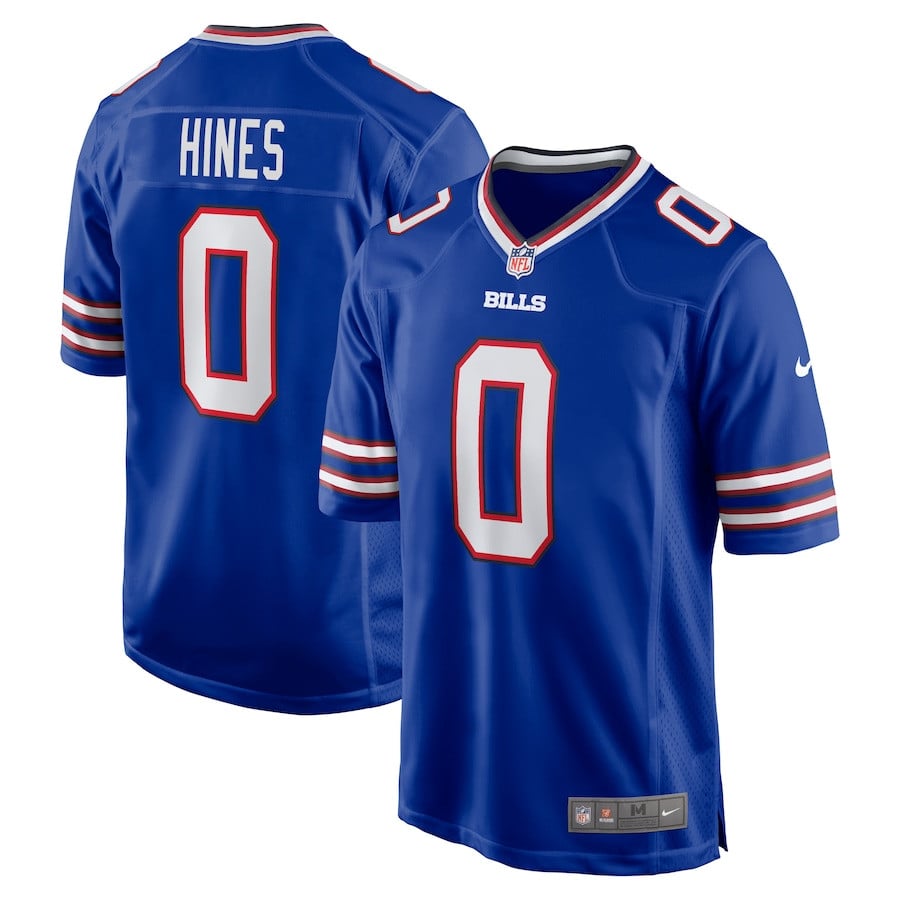 Nyheim Hines 0 Buffalo Bills Men Game Jersey - Royal JS3838 nicesnker