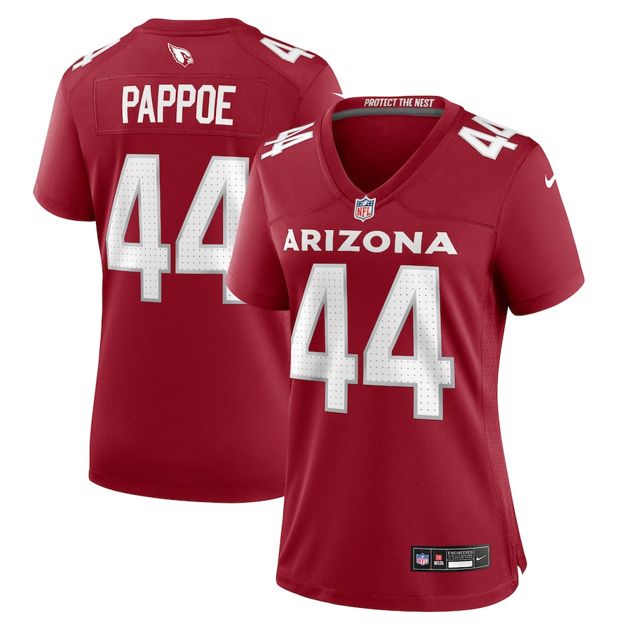 Owen Pappoe 44 Arizona Cardinals Women's Game Jersey - Cardinal JS3196 nicesnker