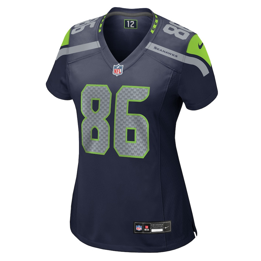 Alternative view of Pharaoh Brown 86 Seattle Seahawks Women's Team Game Jersey - College Navy JS1161 nicesnker