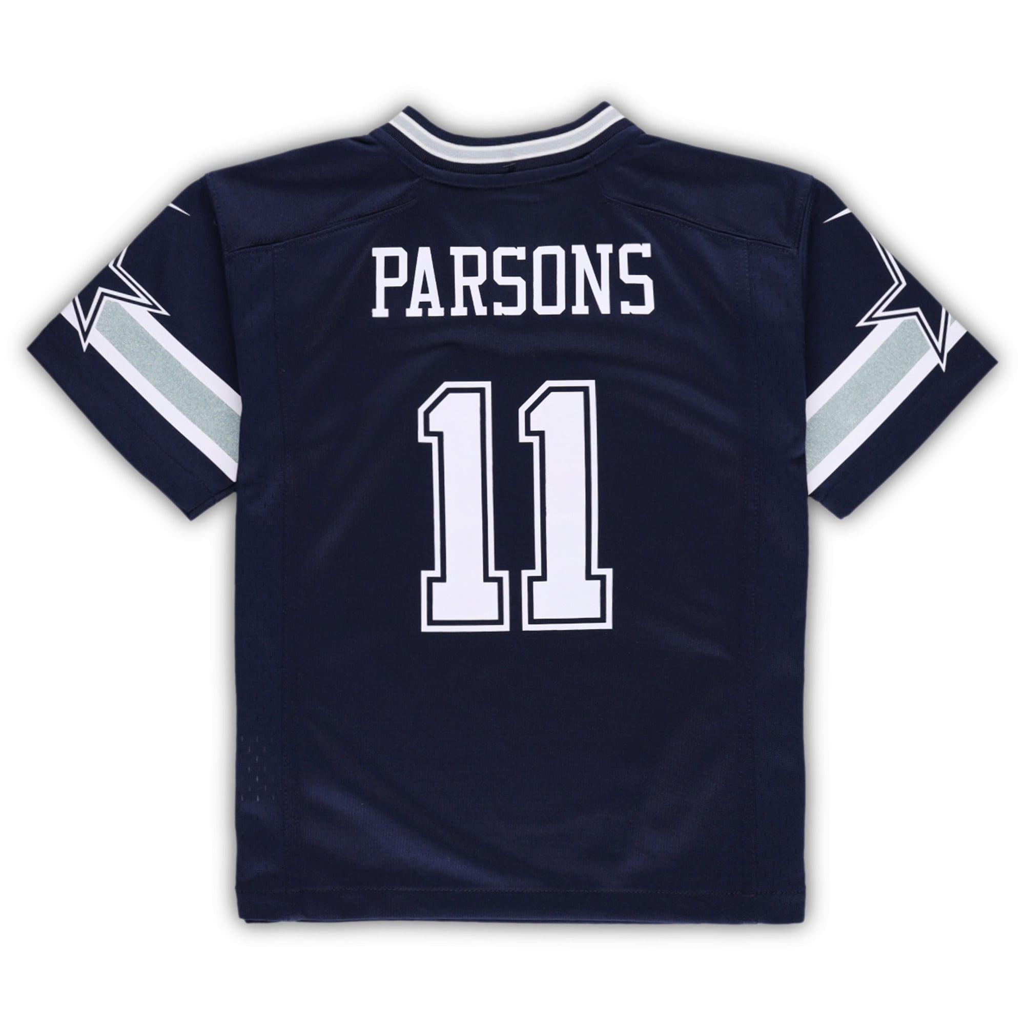 Preschool Dallas Cowboys Micah Parsons Navy Game Jersey JS4344 nicesnker - Image 3