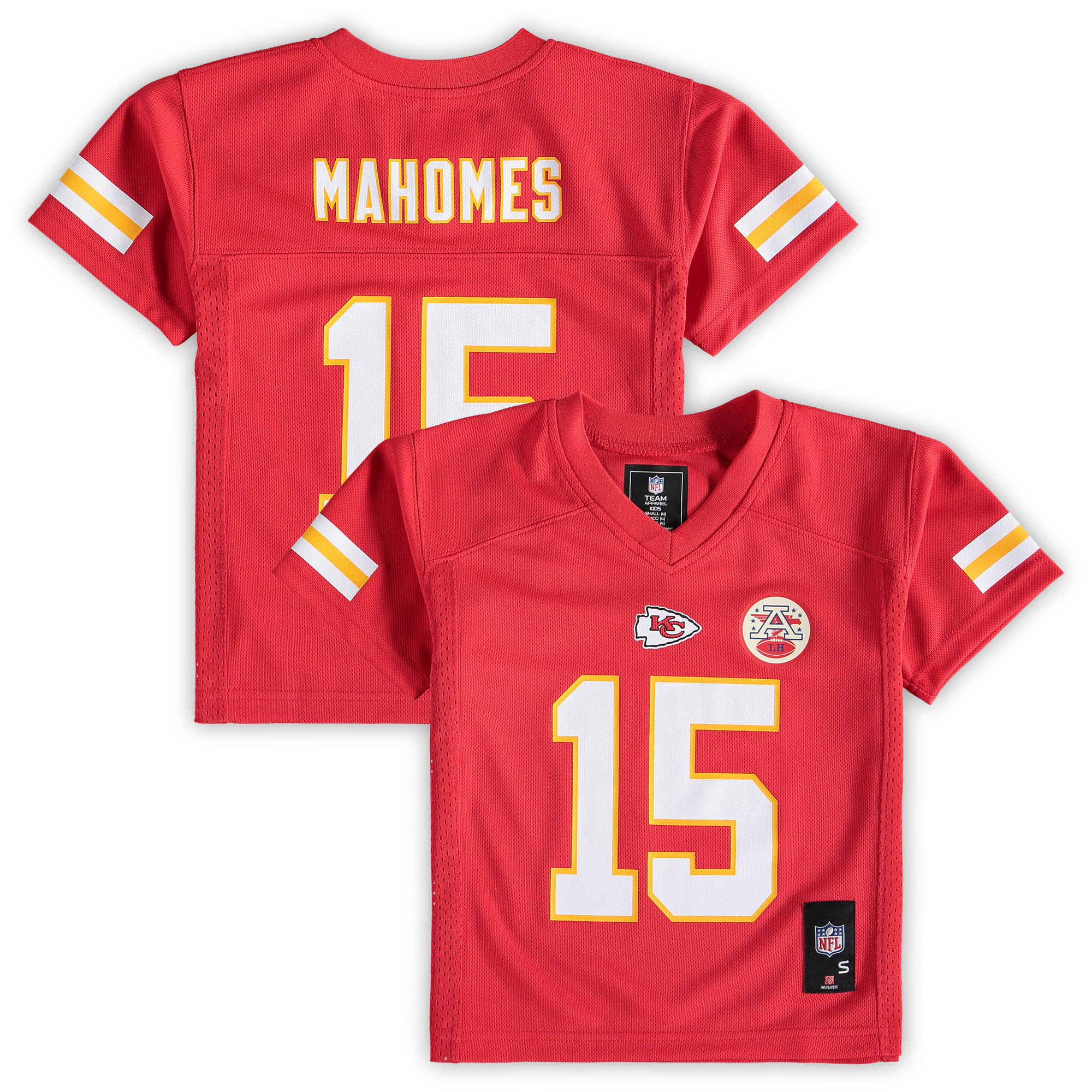 Preschool Kansas City Chiefs Patrick Mahomes Red Player Jersey JS5600 nicesnker