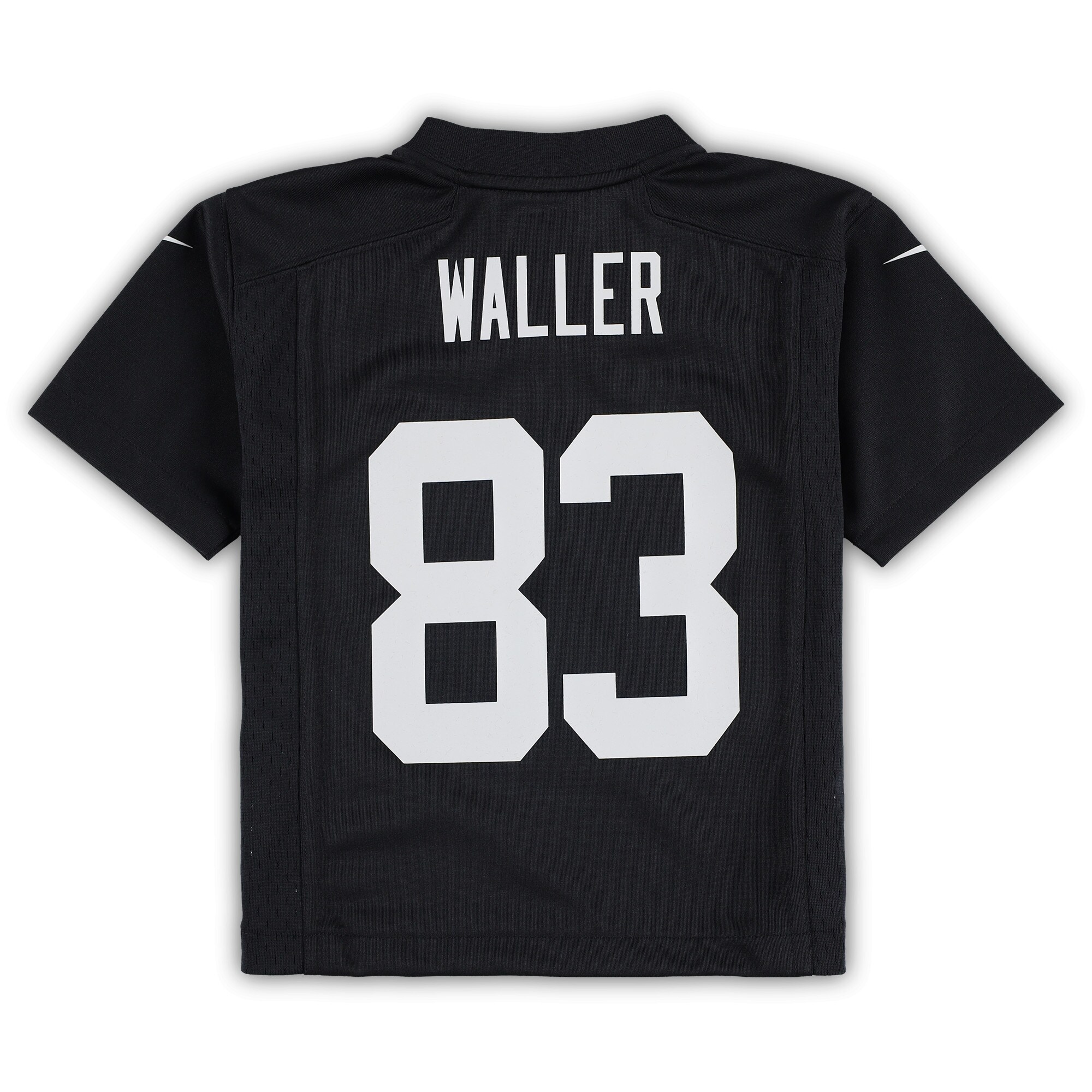 Preschool Las Vegas Raiders Darren Waller Black Game Jersey JS5739 nicesnker - Image 3