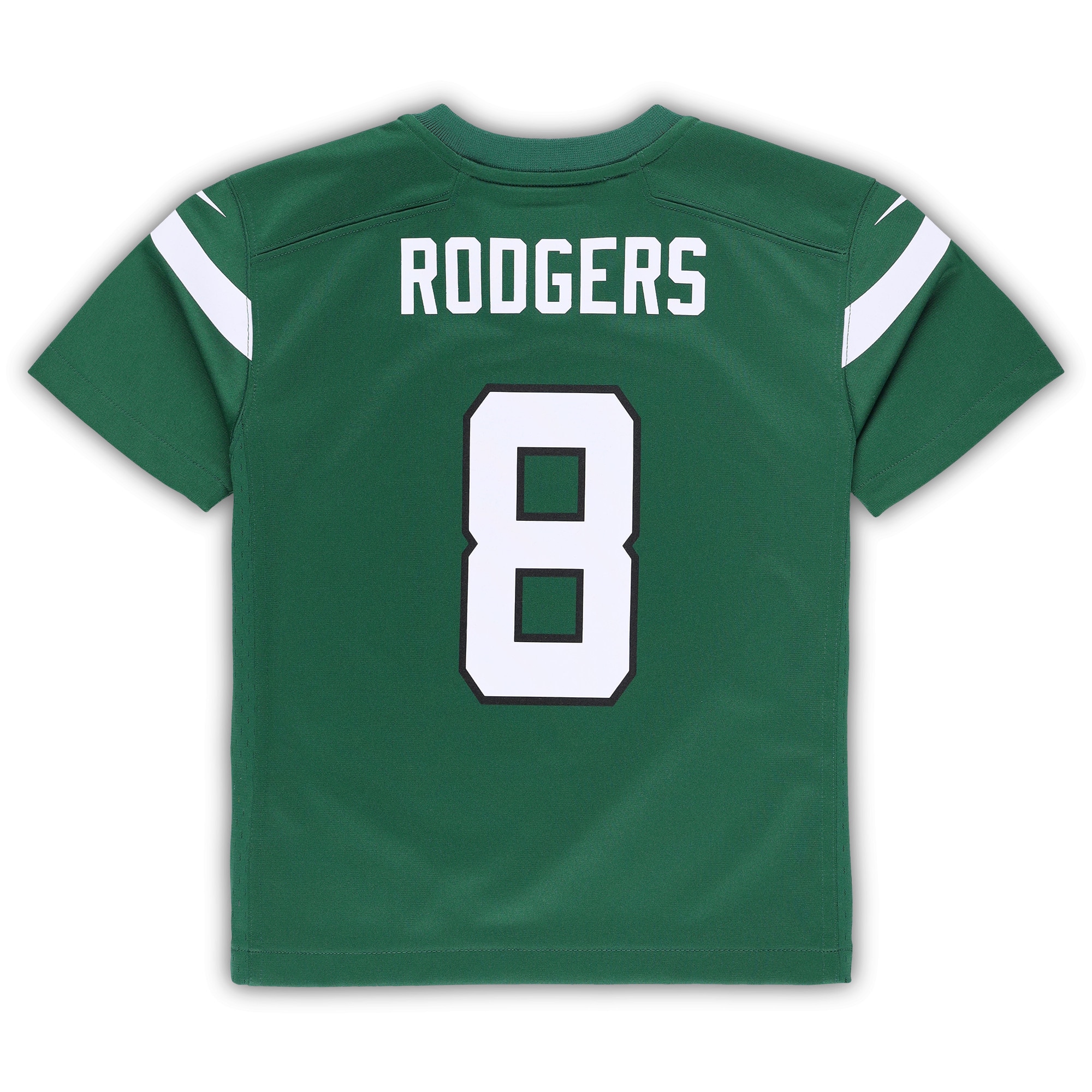 Preschool New York Jets Aaron Rodgers Gotham Green Game Jersey JS1400 nicesnker - Image 3