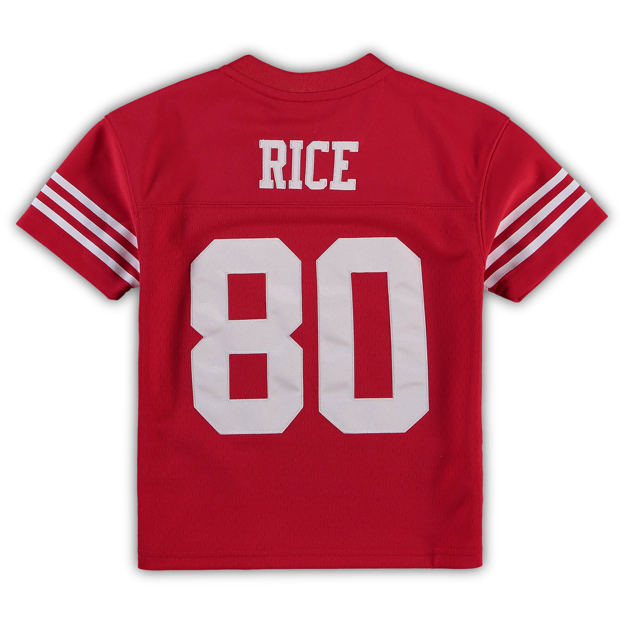 Preschool San Francisco 49ers Jerry Rice Mitchell & Ness Scarlet 1990 Retired Player Legacy Jersey JS4958 nicesnker - Image 3