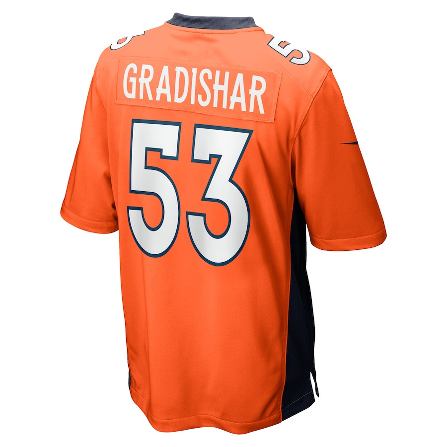 Randy Gradishar 53 Denver Broncos Retired Player Game Men Jersey - Orange JS6567 nicesnker - Image 3