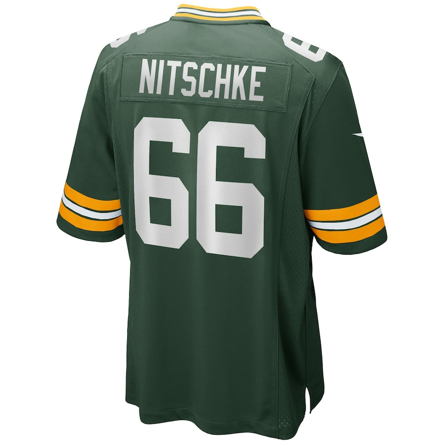 Ray Nitschke 66 Green Bay Packers Men Game Retired Jersey - Green JS5029 nicesnker - Image 3