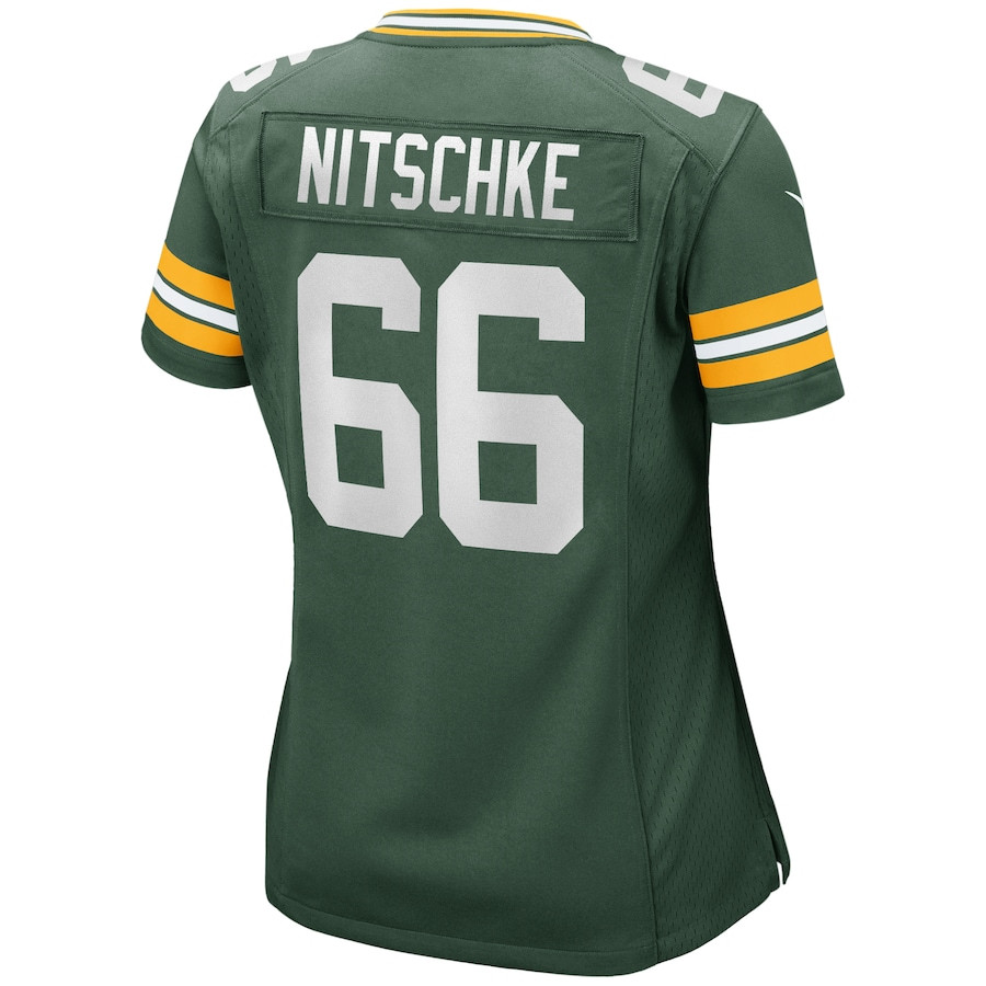 Ray Nitschke 66 Green Bay Packers Women Game Retired Jersey - Green JS3459 nicesnker - Image 3