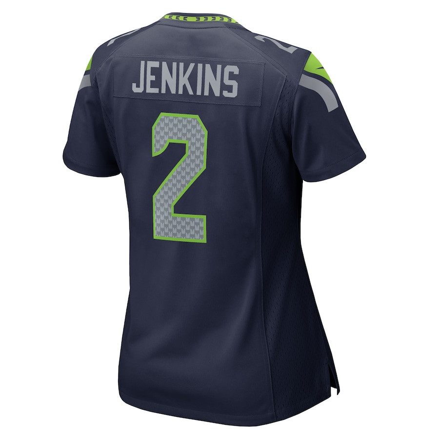 Rayshawn Jenkins 2 Seattle Seahawks Women's Team Game Jersey - College Navy JS2629 nicesnker - Image 3