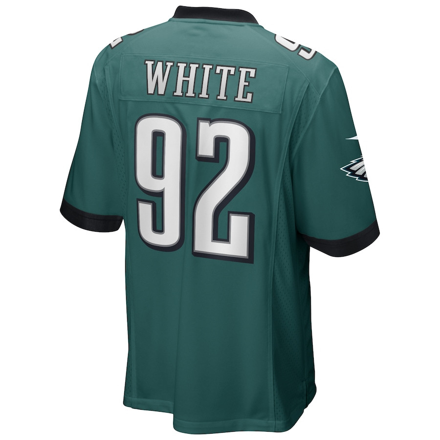 Reggie White 92 Philadelphia Eagles Men Game Retired Jersey - Midnight Green JS6097 nicesnker - Image 3