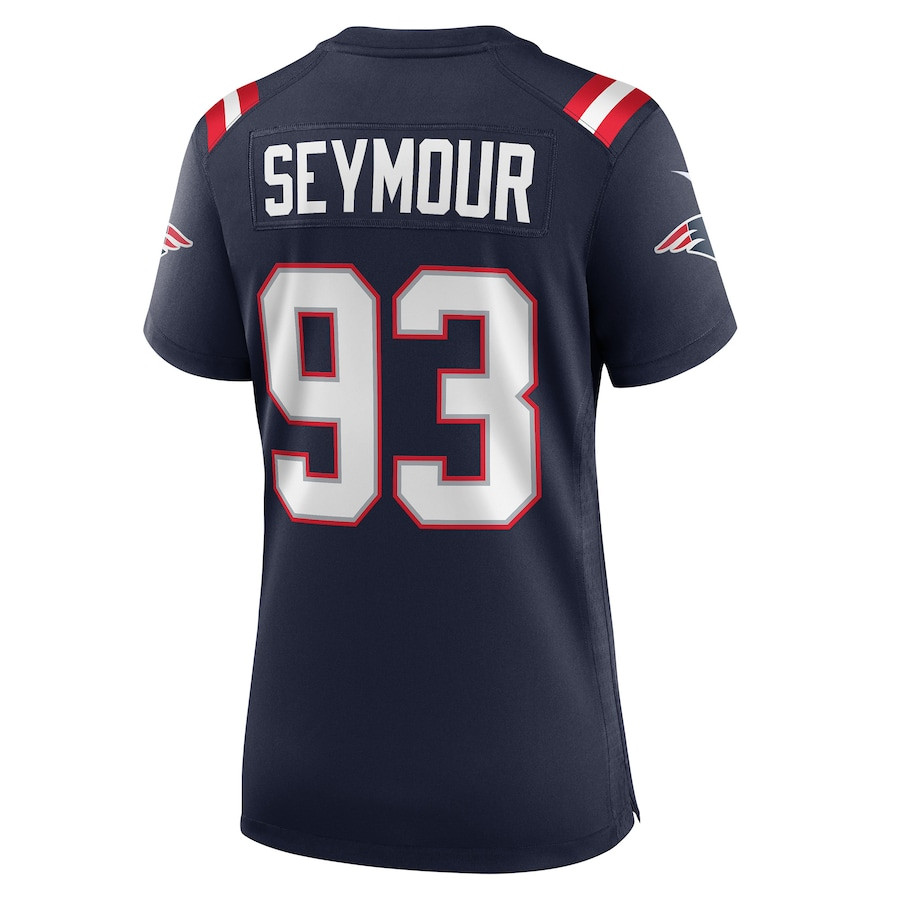 Richard Seymour ?93 New England Patriots Women Retired Game Jersey - Navy JS9411 nicesnker - Image 3