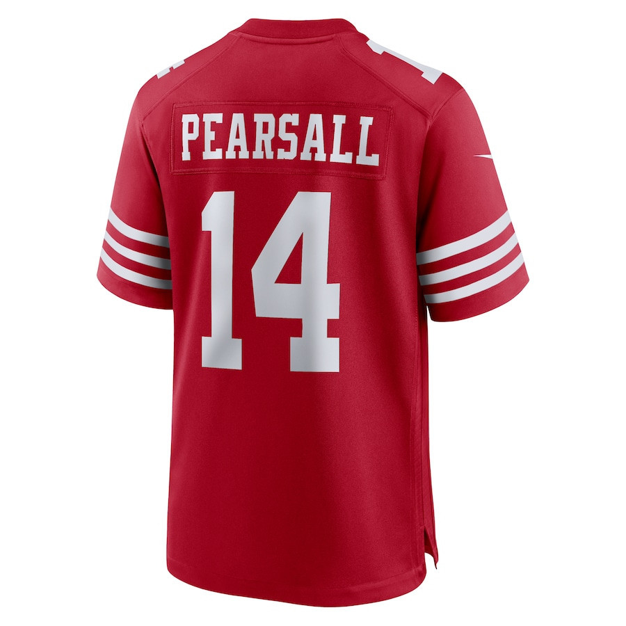 Ricky Pearsall 14 San Francisco 49ers Game Men Jersey - Scarlet JS2762 nicesnker - Image 3