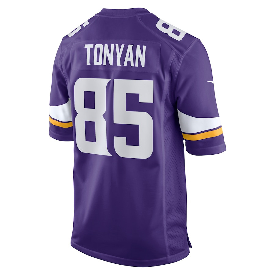 Robert Tonyan 85 Minnesota Vikings Nike Game Men Jersey - Purple JS3571 nicesnker - Image 3