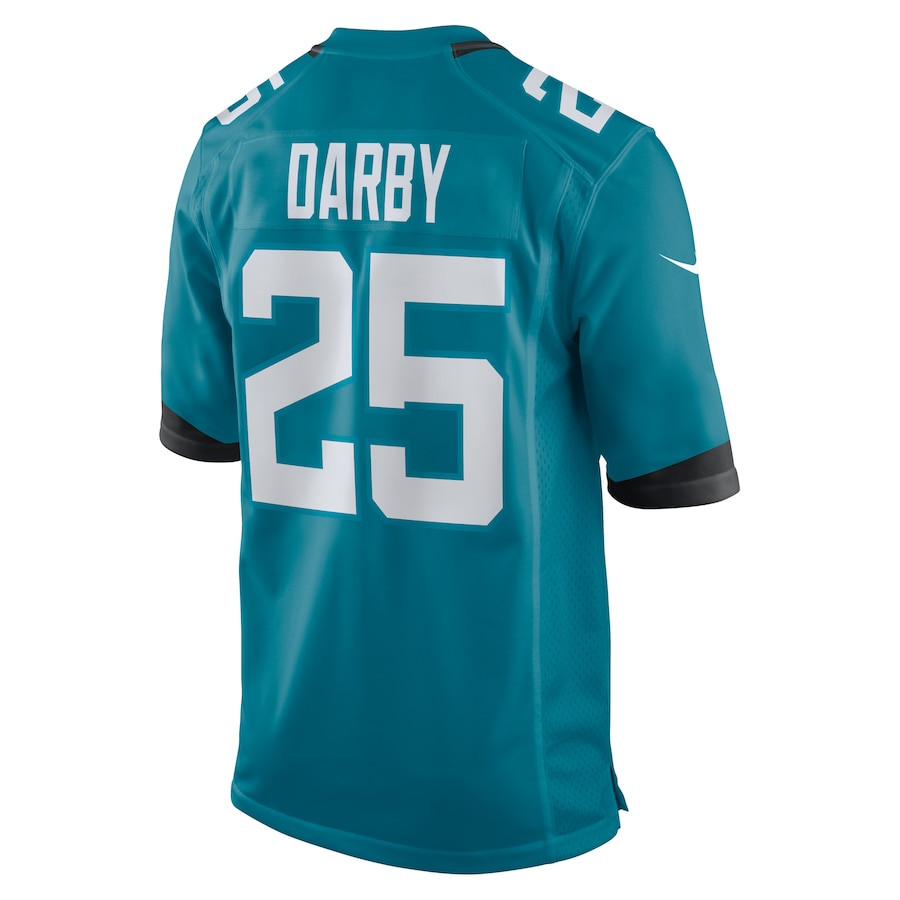 Ronald Darby 25 Jacksonville Jaguars Alternate Game Men Jersey - Teal JS4067 nicesnker - Image 3