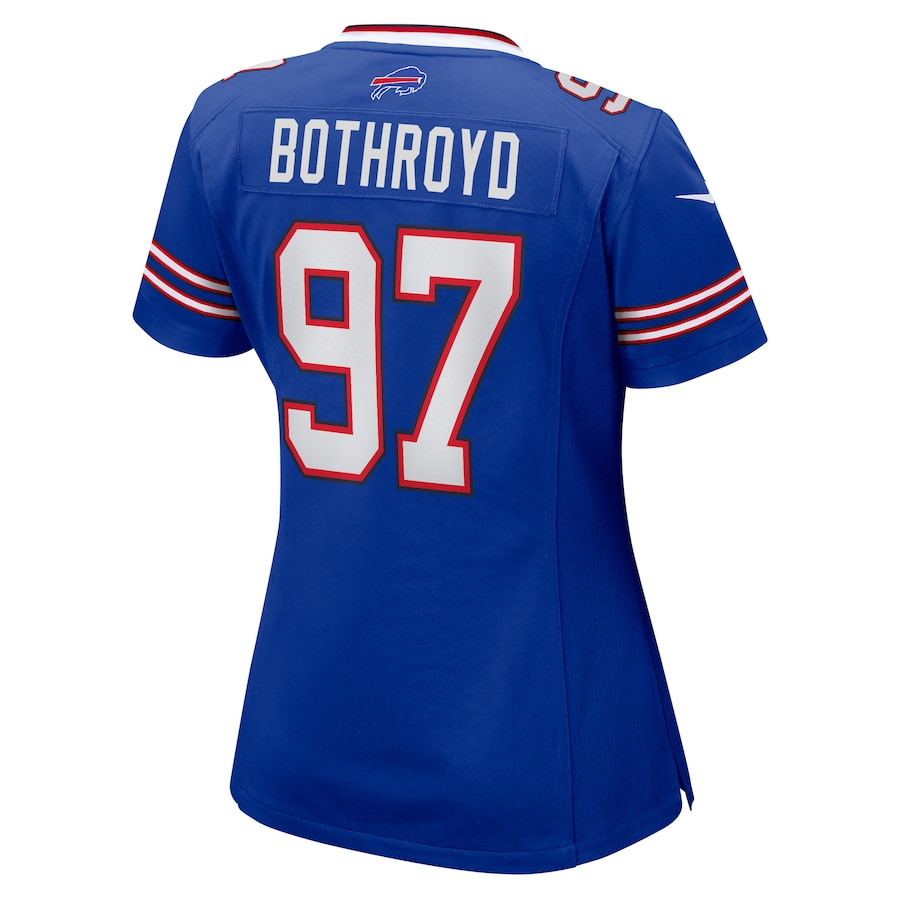 Rondell Bothroyd 97 Buffalo Bills Women's Game Jersey - Royal JS8007 nicesnker - Image 3