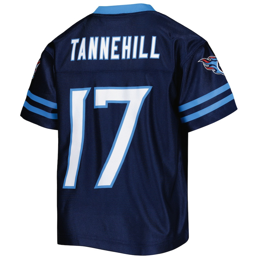 Ryan Tannehill 17 Tennessee Titans YOUTH Jersey - Navy JS2270 nicesnker - Image 3