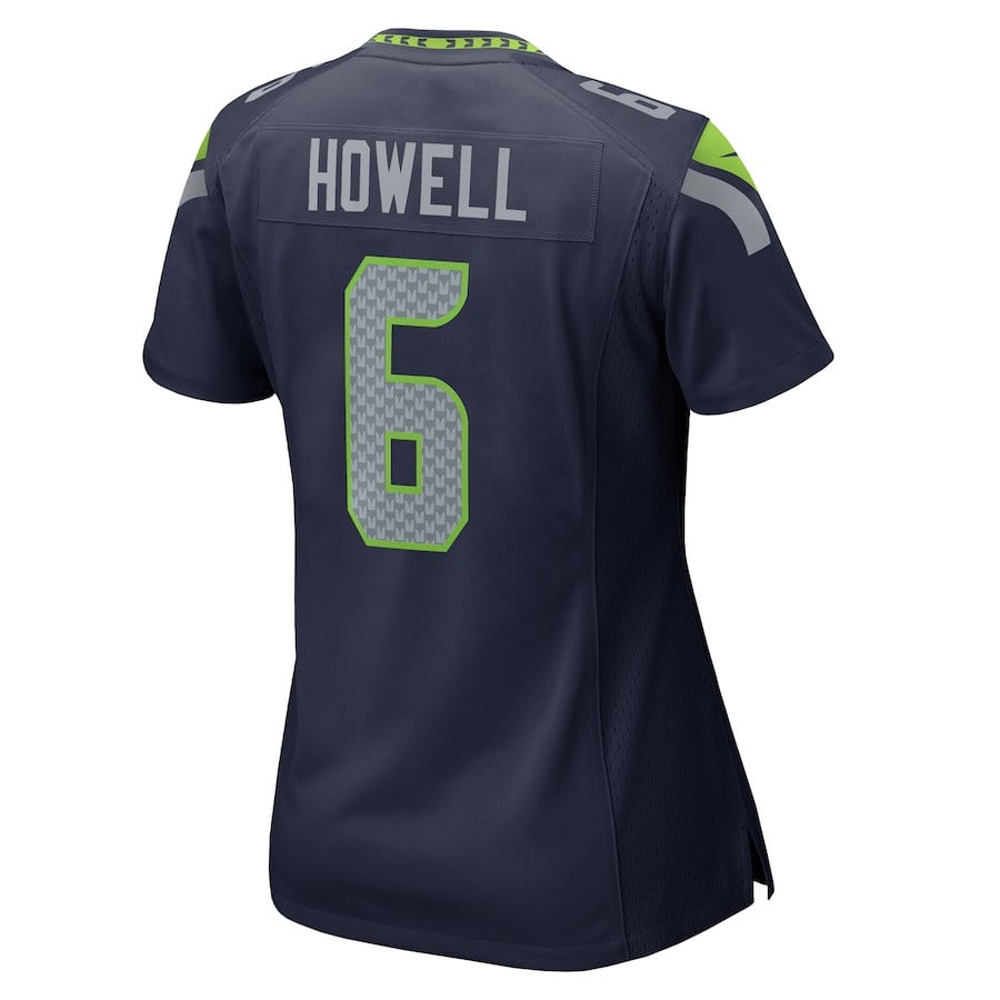 Sam Howell 6 Seattle Seahawks Women's Game Jersey - College Navy JS5105 nicesnker - Image 3