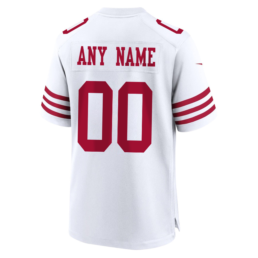 San Francisco 49ers Super Bowl LVIII Thanks For Memories Game Custom Men Jersey - White JS3188 nicesnker - Image 3