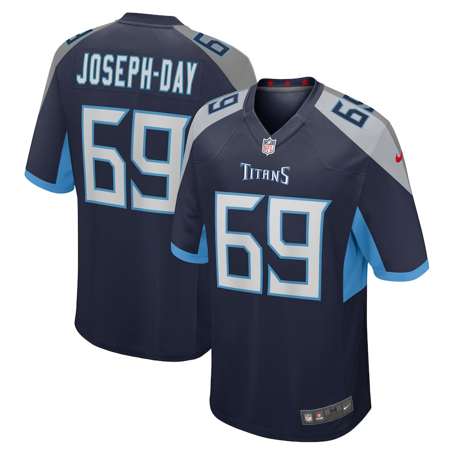 Sebastian Joseph-Day 69 Tennessee Titans Game Men Jersey - Navy JS4958 nicesnker