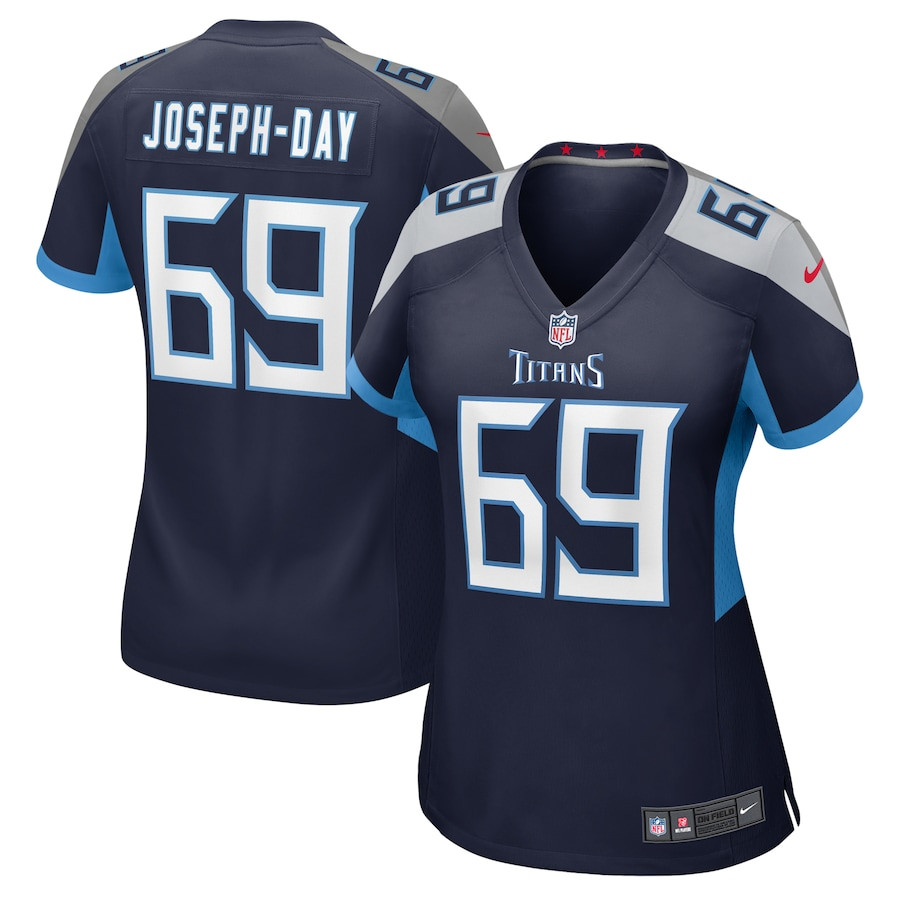 Sebastian Joseph-Day 69 Tennessee Titans Women's Game Jersey - Navy JS6782 nicesnker
