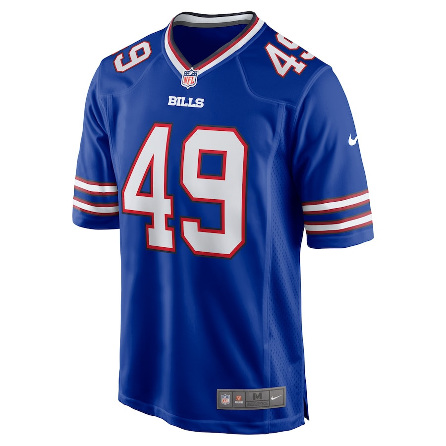 Alternative view of Shayne Simon 49 Buffalo Bills Game Men Jersey - Royal JS4196 nicesnker