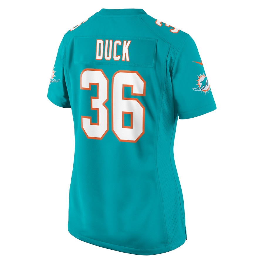 Storm Duck 36 Miami Dolphins Women's Game Jersey - Aqua JS2662 nicesnker - Image 3