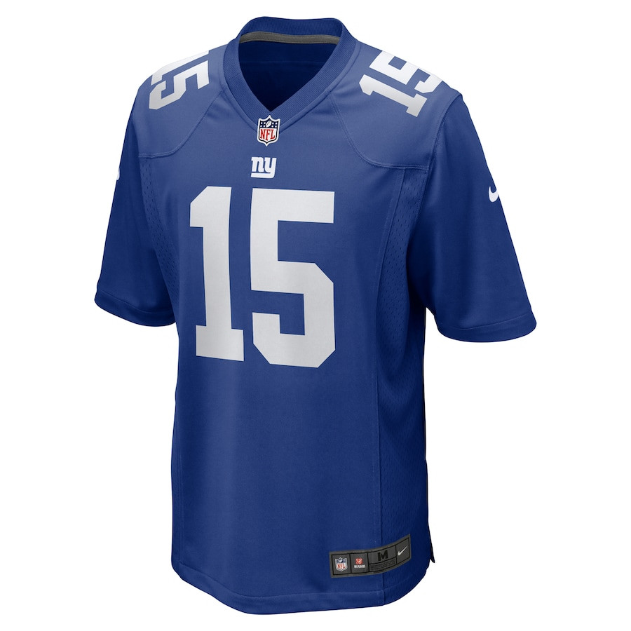 Alternative view of Tommy DeVito 15 New York Giants Game Men Jersey - Royal JS7573 nicesnker