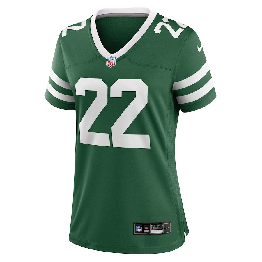 Alternative view of Tony Adams 22 New York Jets Women's Team Game Jersey - Legacy Green JS8748 nicesnker